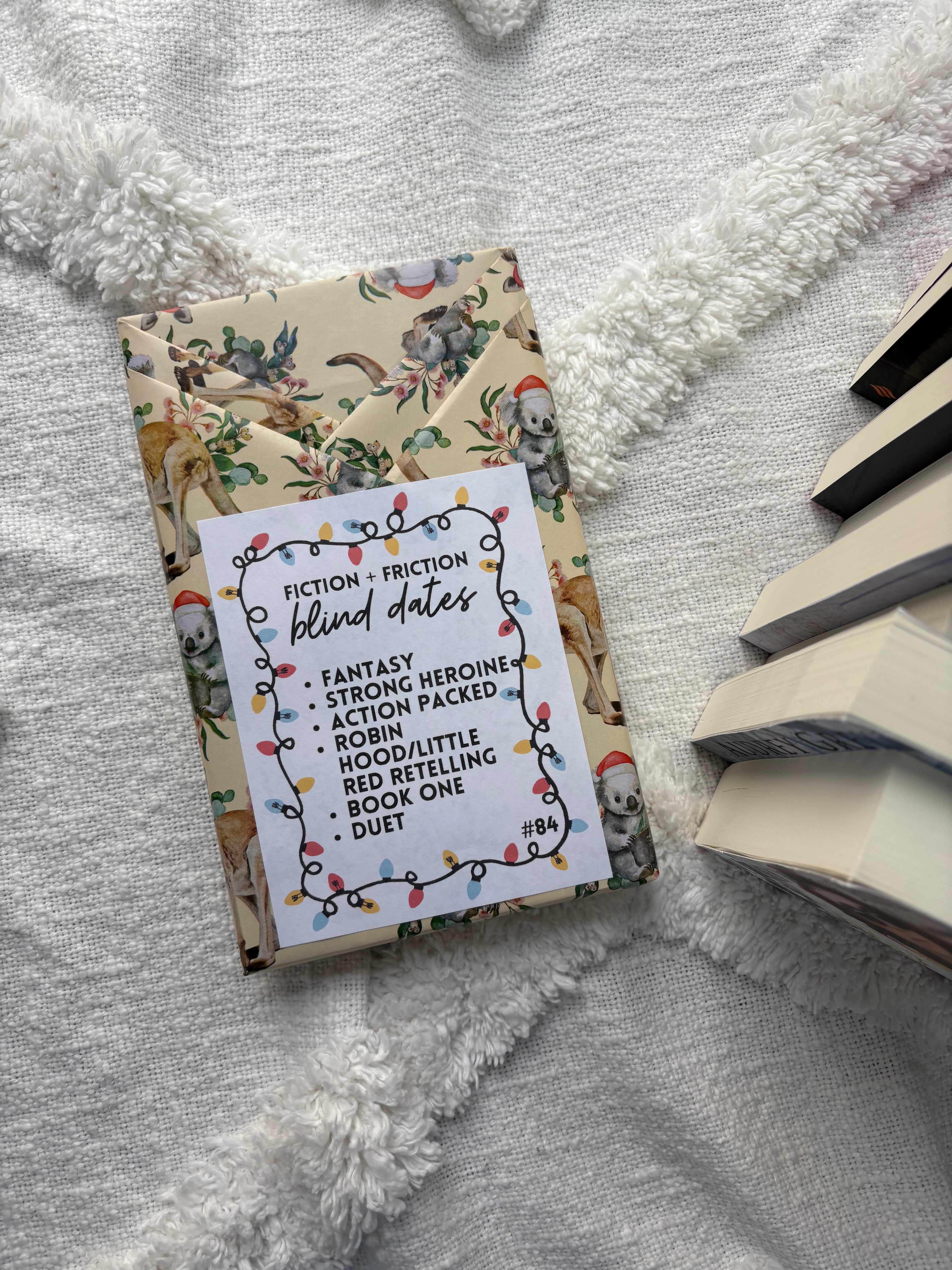 Fiction + Friction | Blind Date #83 {Christmas Ready}