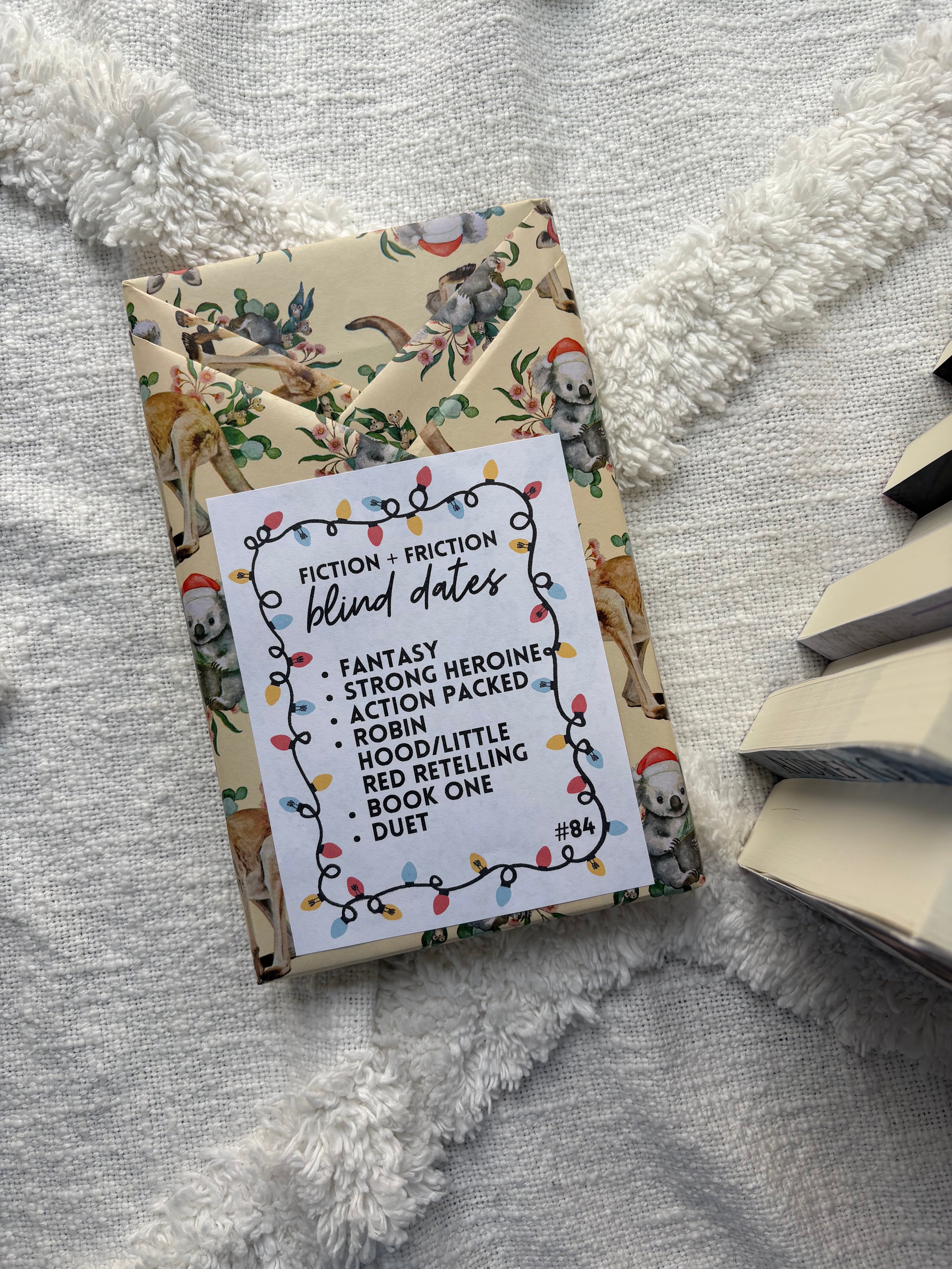 Fiction + Friction | Blind Date #84 {Christmas Ready}