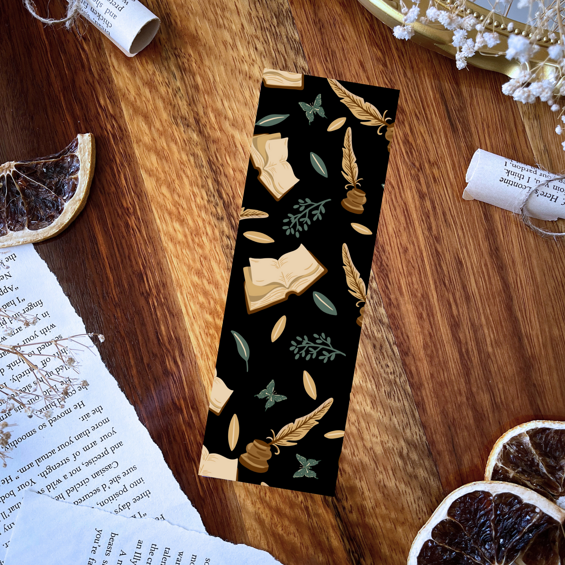 Charlie and Fox Double-Sided Bookmark - Into the Archives