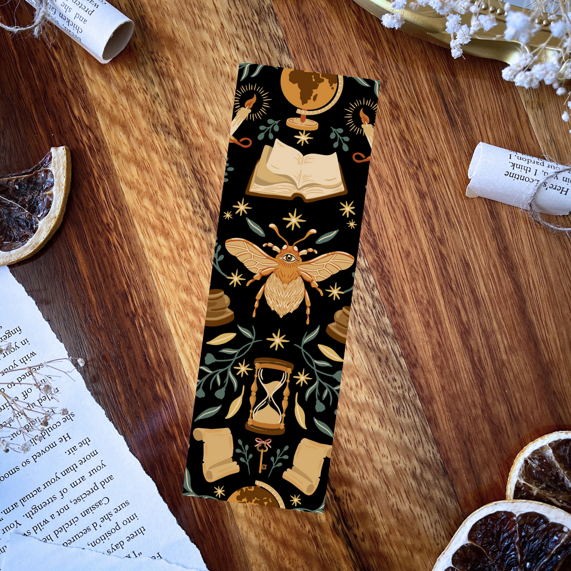 Charlie and Fox Double-Sided Bookmark - Into the Archives