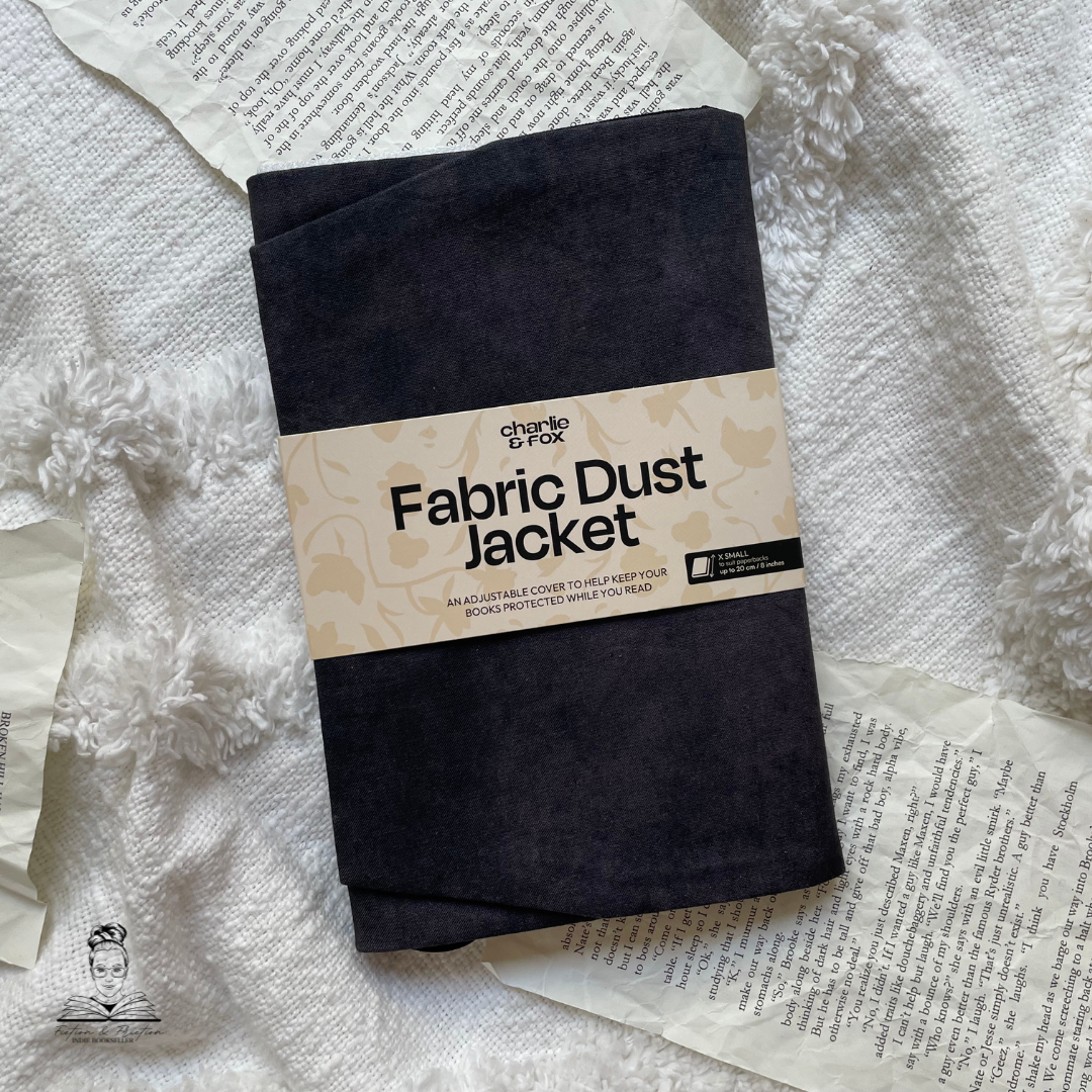 Charlie and Fox Fabric Dust Jacket - Crimson Shadows