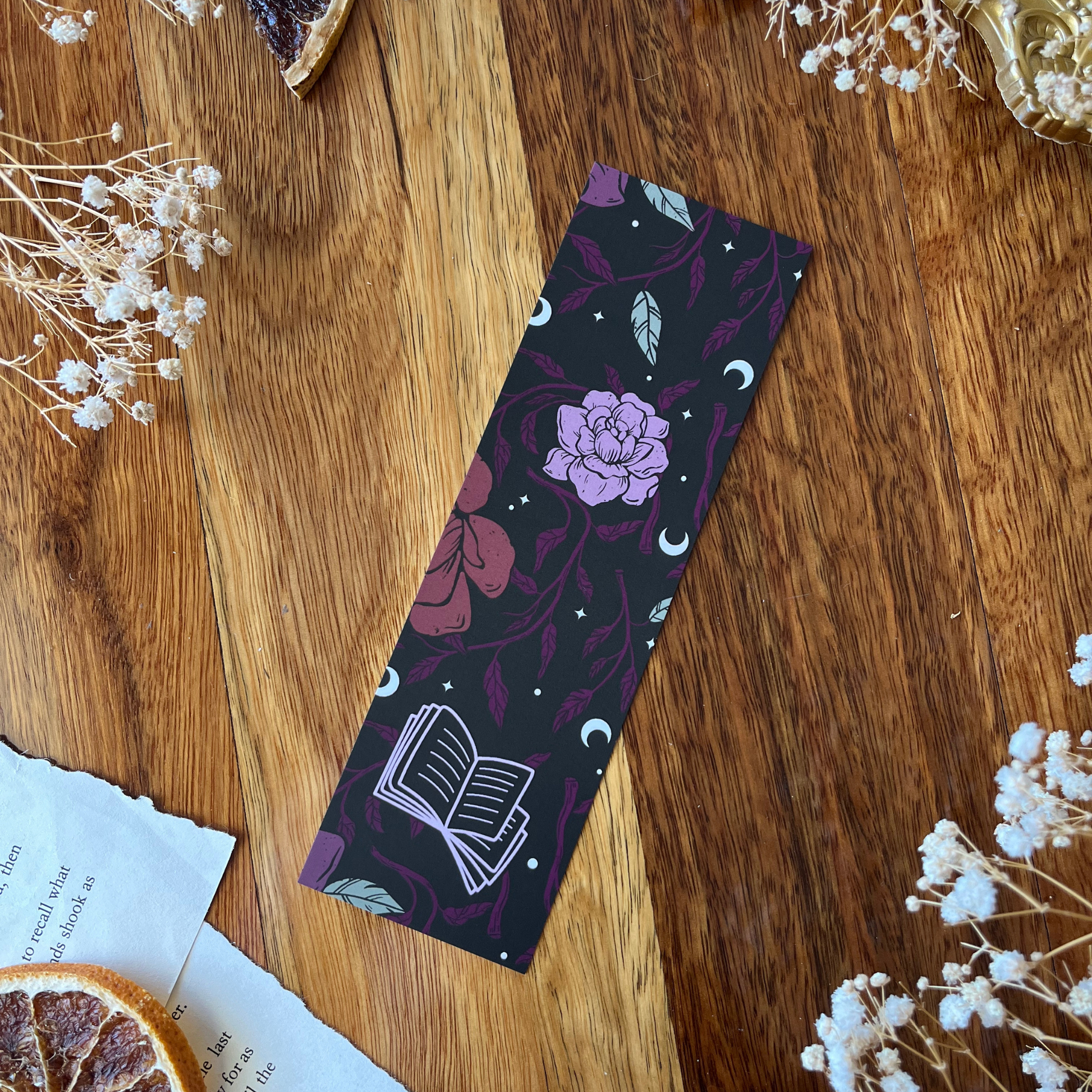 Charlie and Fox Double-Sided Bookmark - Romantasy
