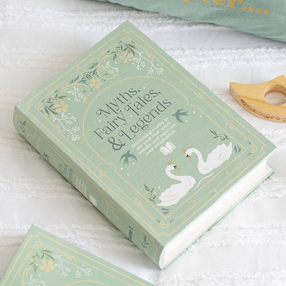 Book Shaped Storage Box Green