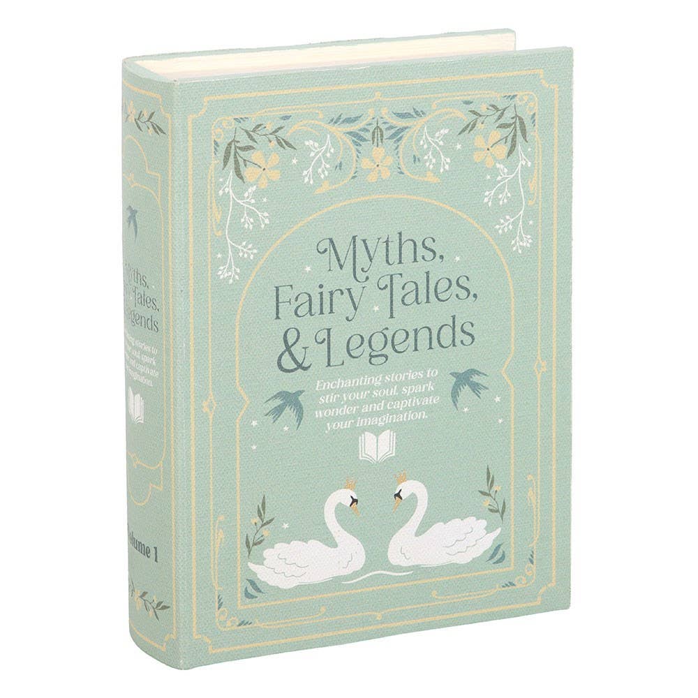Book Shaped Storage Box Green