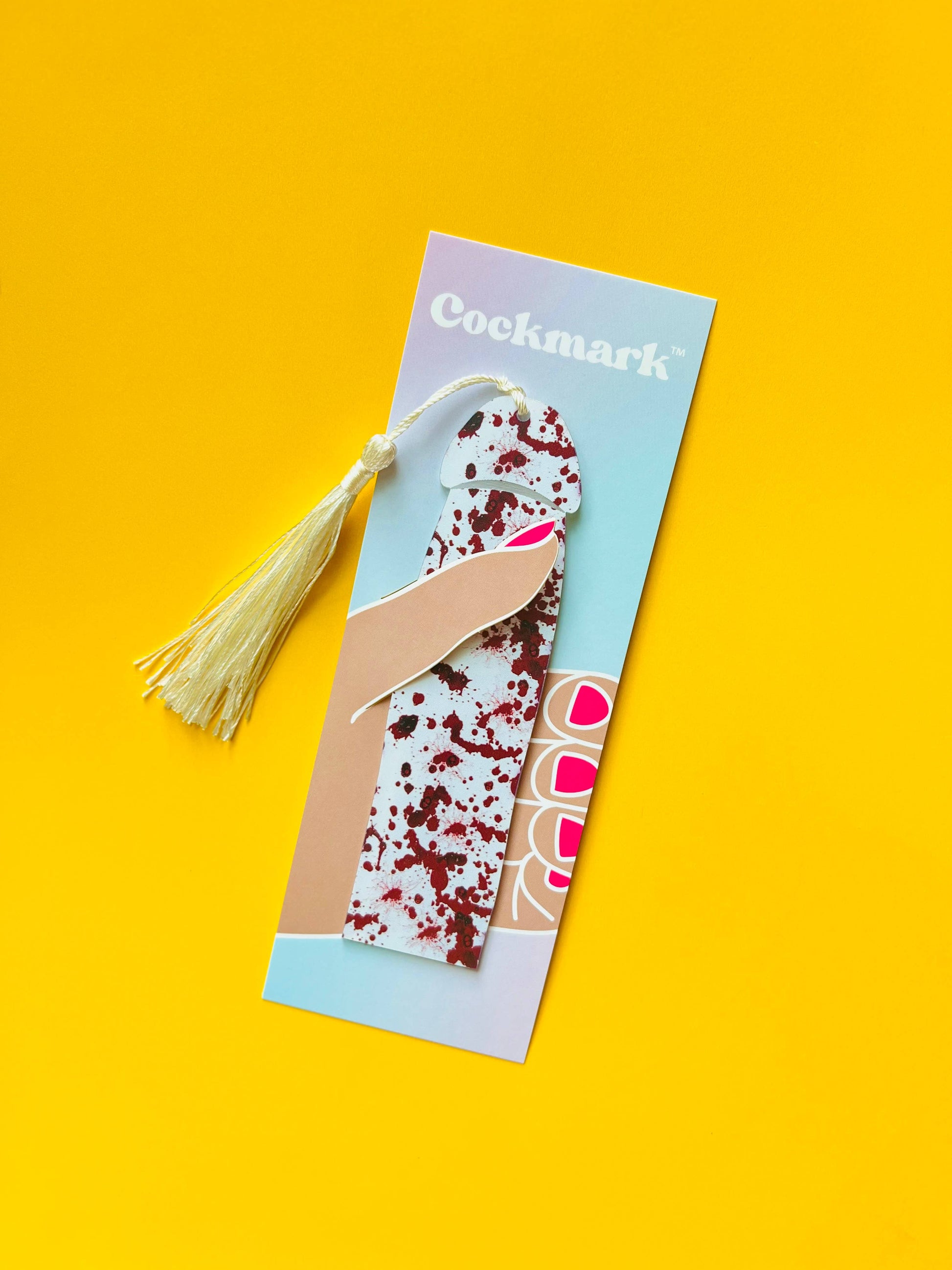 Bloody Cockmark® Bookmark