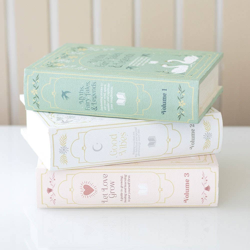 Book Shaped Storage Box Green