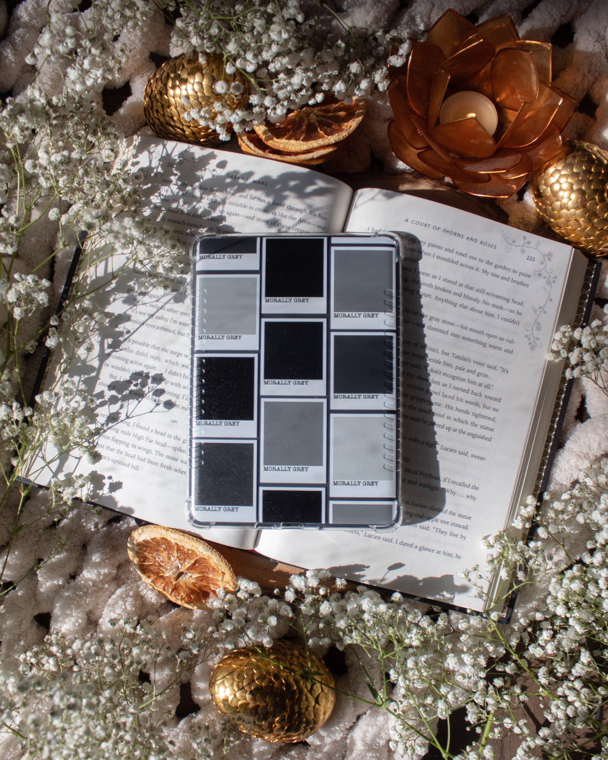 Soft Clear Kindle Case | Morally Grey: 7" (Kindle Paperwhite 12th Gen / Colorsoft)