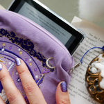 Load image into Gallery viewer, Otherworldly Lilac Kindle &amp; E-Reader Sleeve
