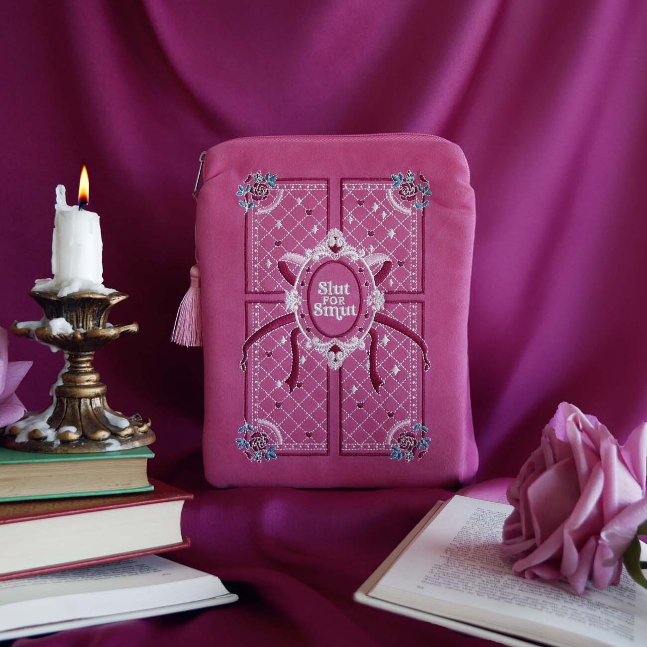 Slut for Smut Kindle & E-Reader Sleeve Pink