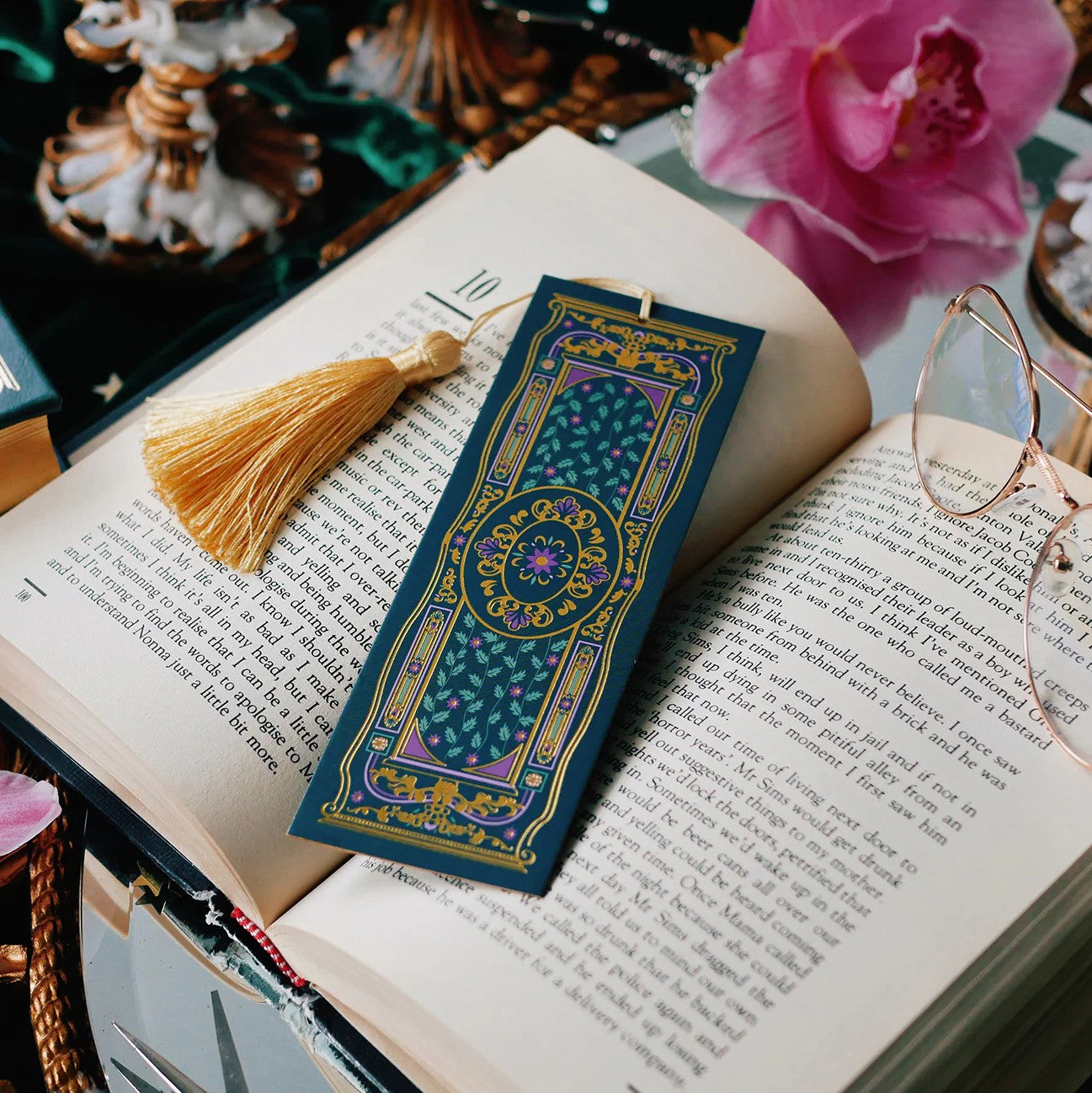 Literati Bookmark - Green