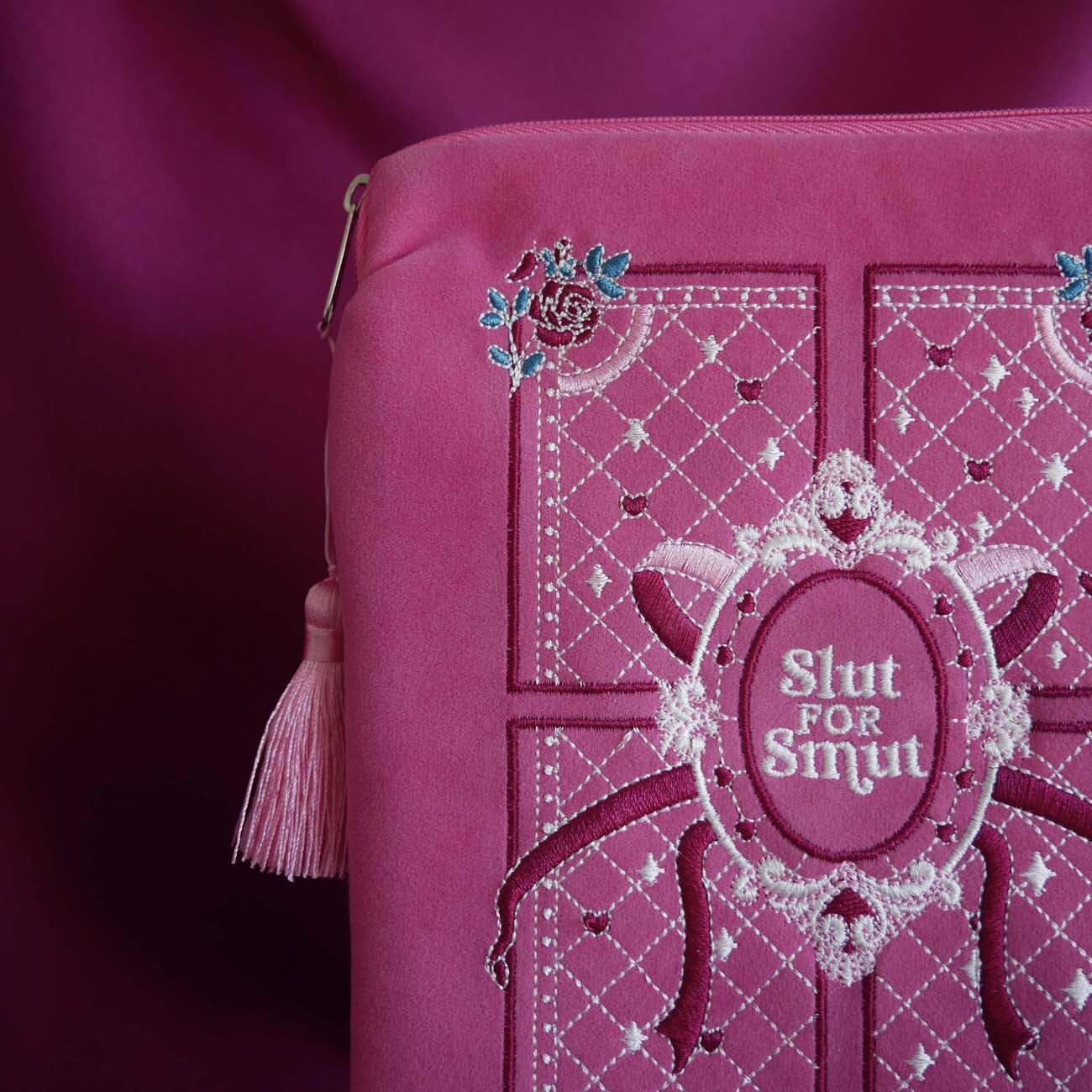 Slut for Smut Book & iPad Sleeve - Pink