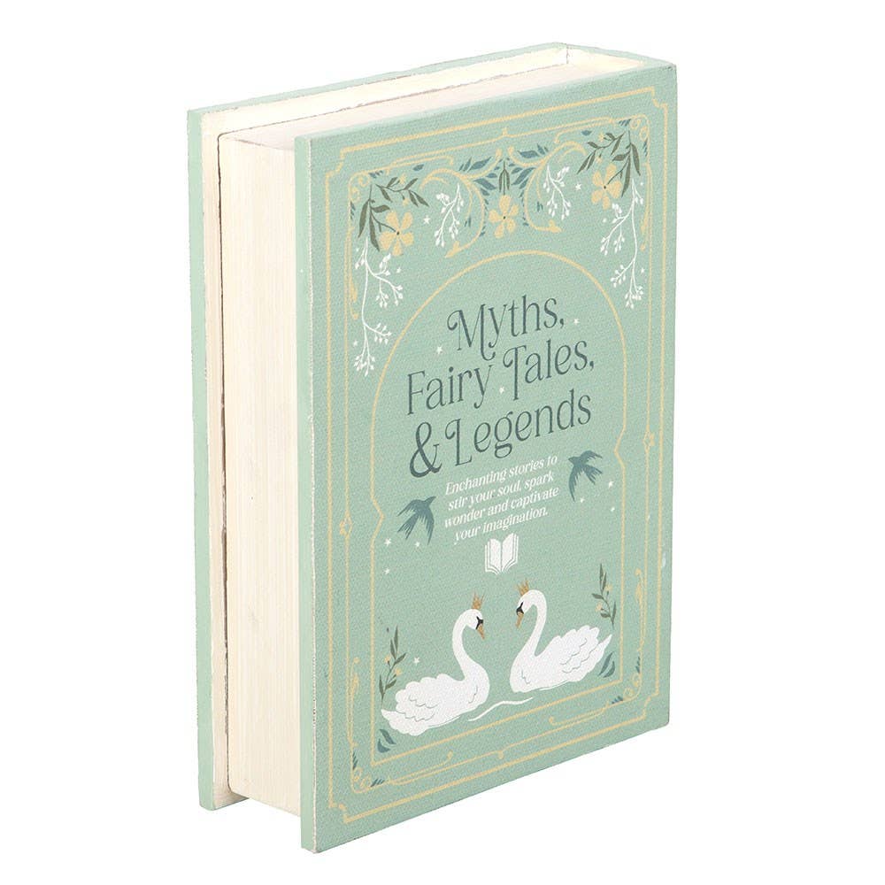 Book Shaped Storage Box Green