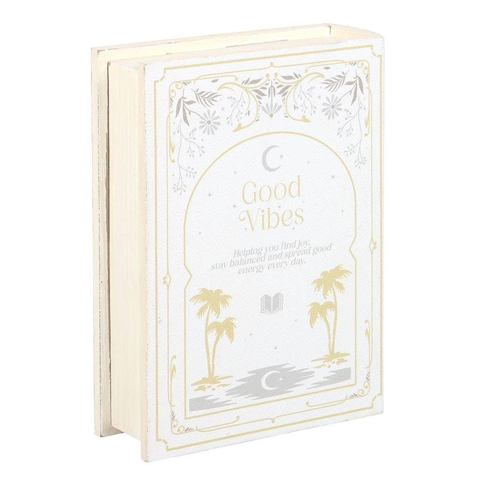 Book Shaped Storage Box White