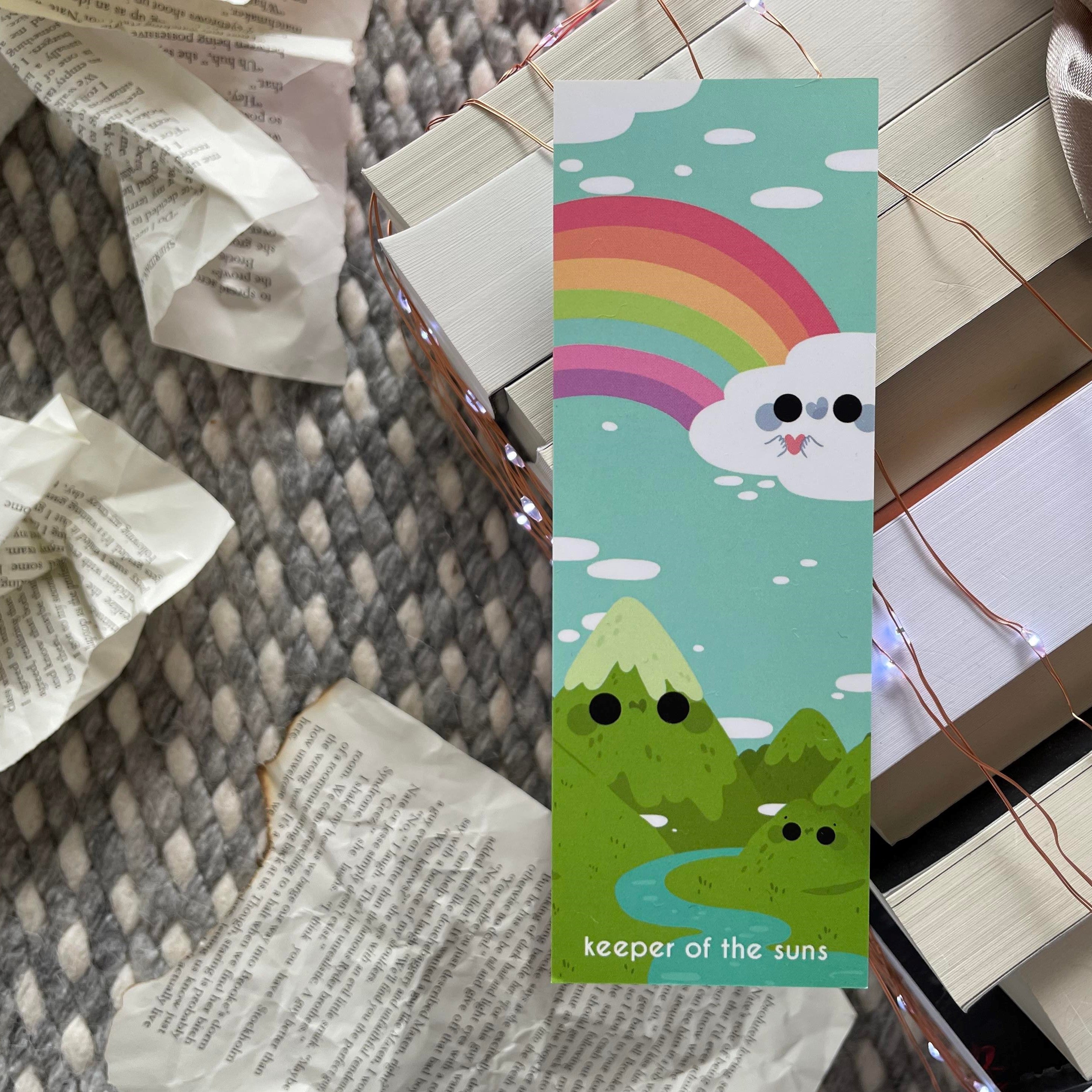 Fairytale Mountain Bookmark by Keeper of the Suns