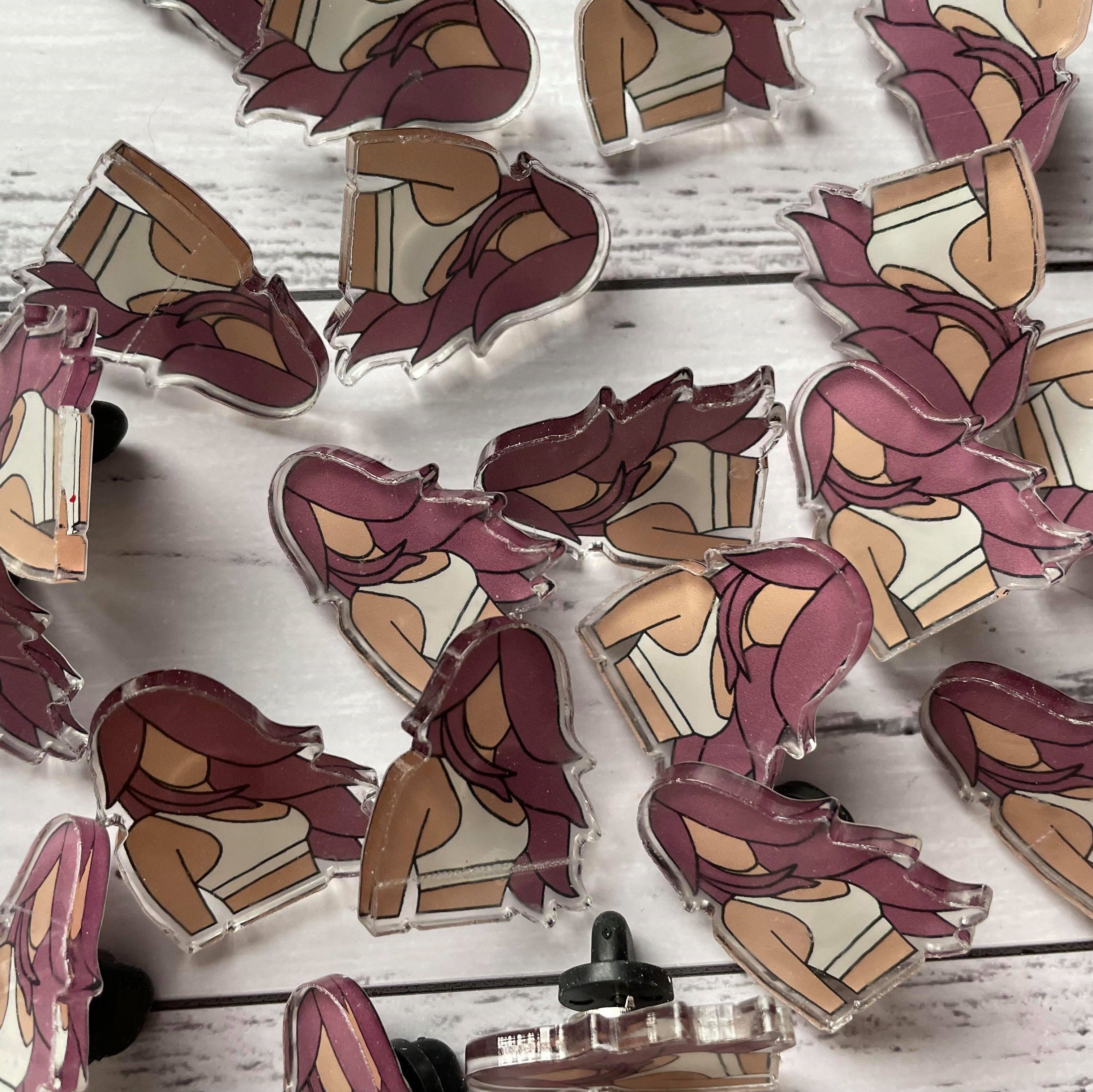 Indie Inspired Acylic Pins
