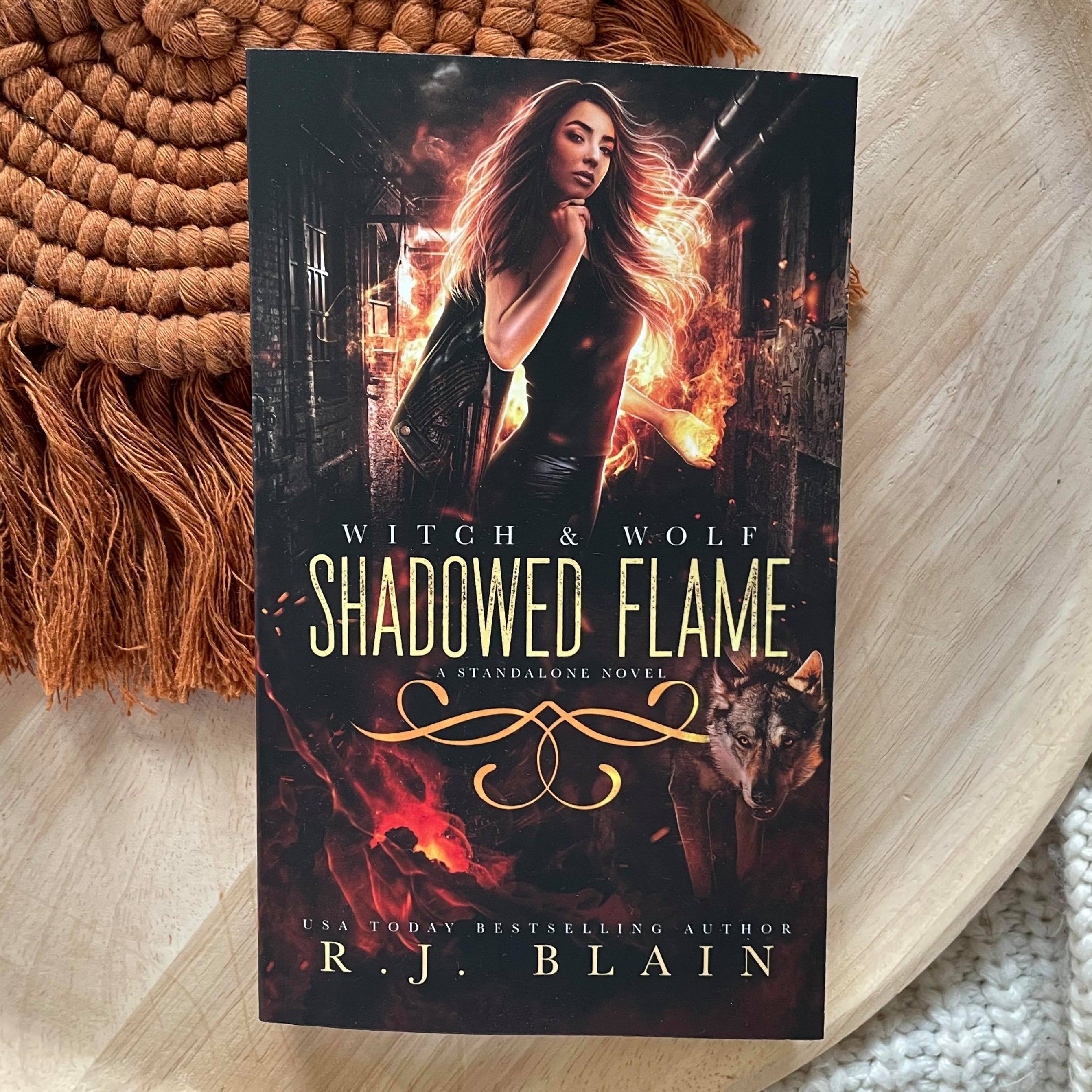 Shadowed Flame by R. J. Blain