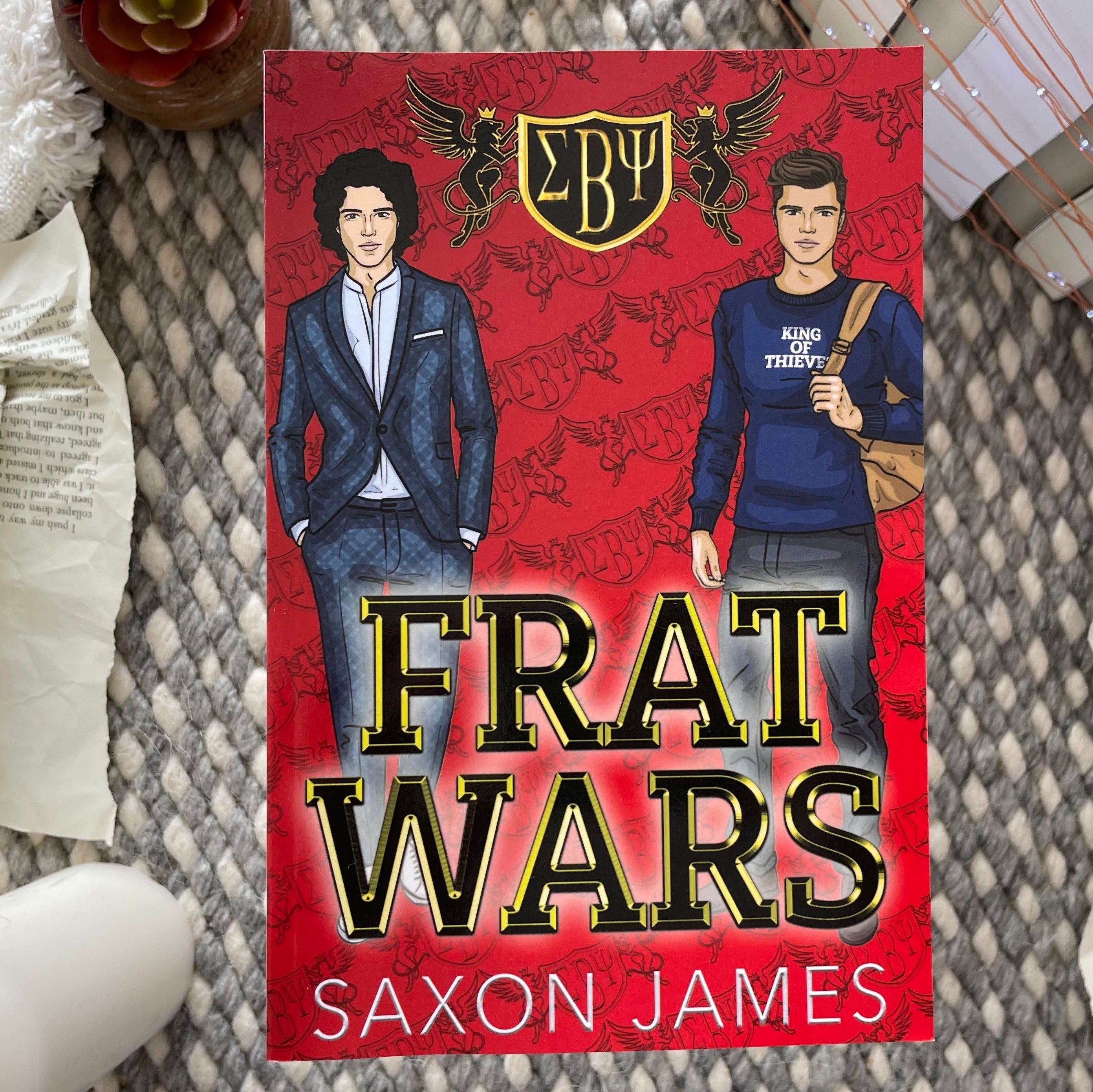 Frat Wars: Illustrated Covers by Saxon James