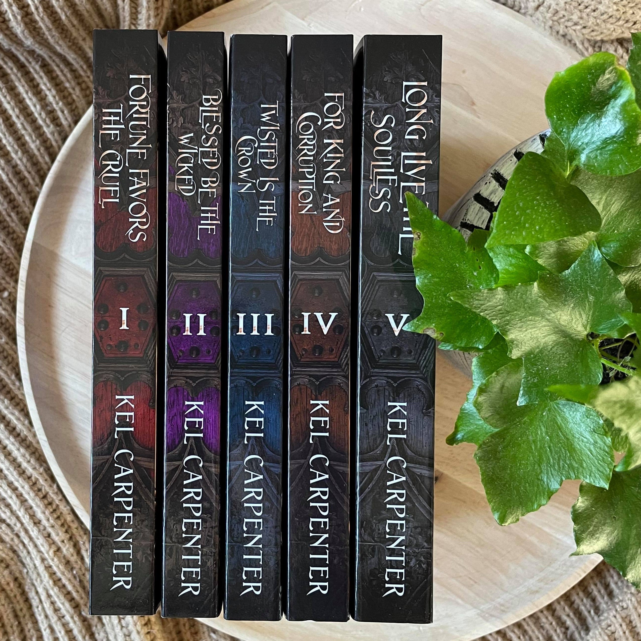 Dark Maji series by Kel Carpenter