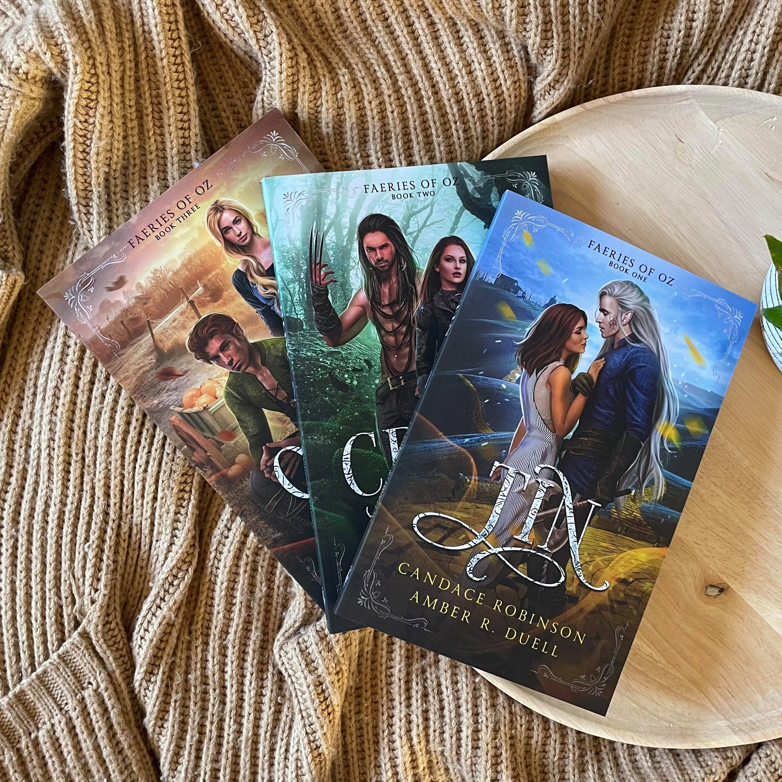 Faeries of Oz series by Candace Robinson & Amber R Duell