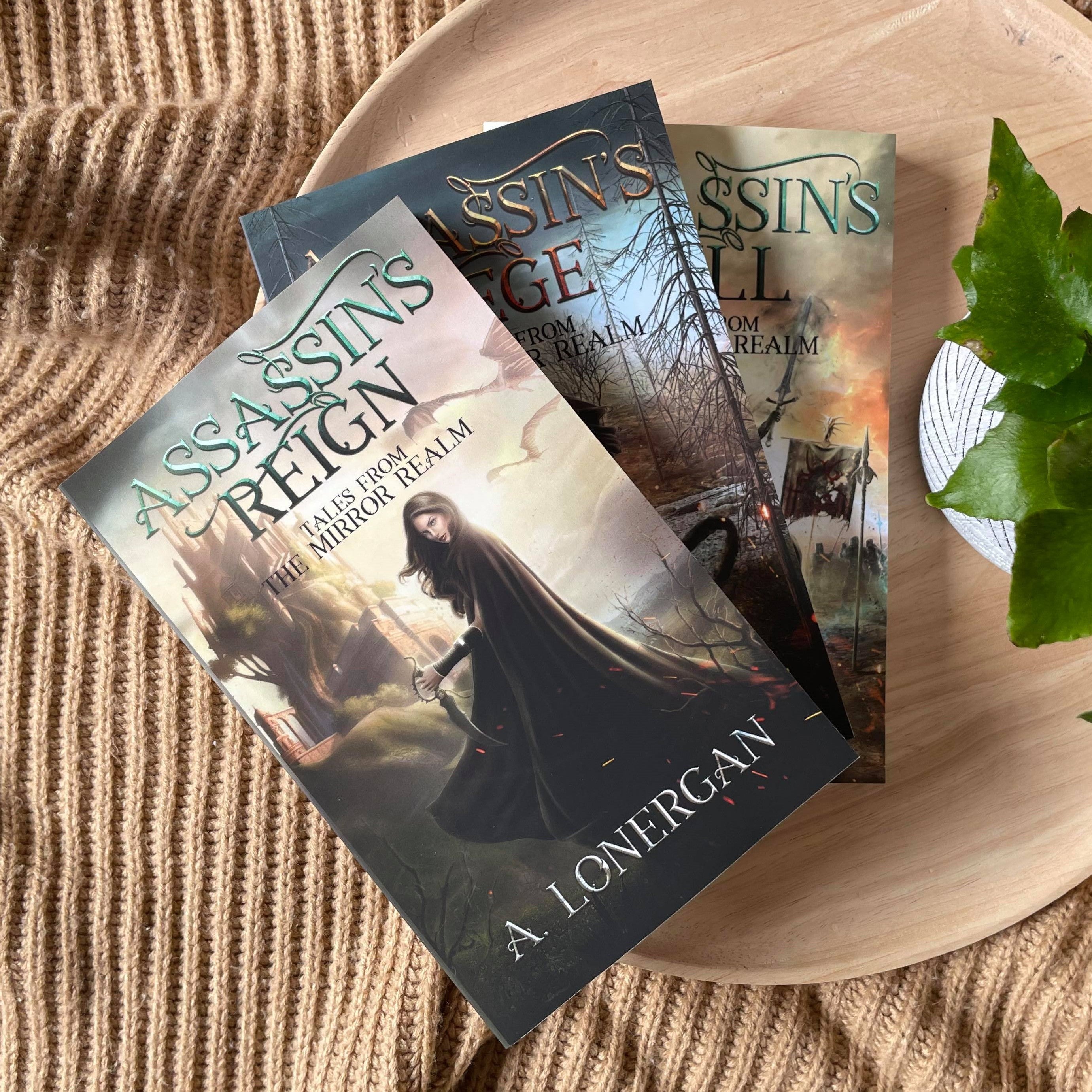 Tales from the Mirror Realm series by A. Lonergan