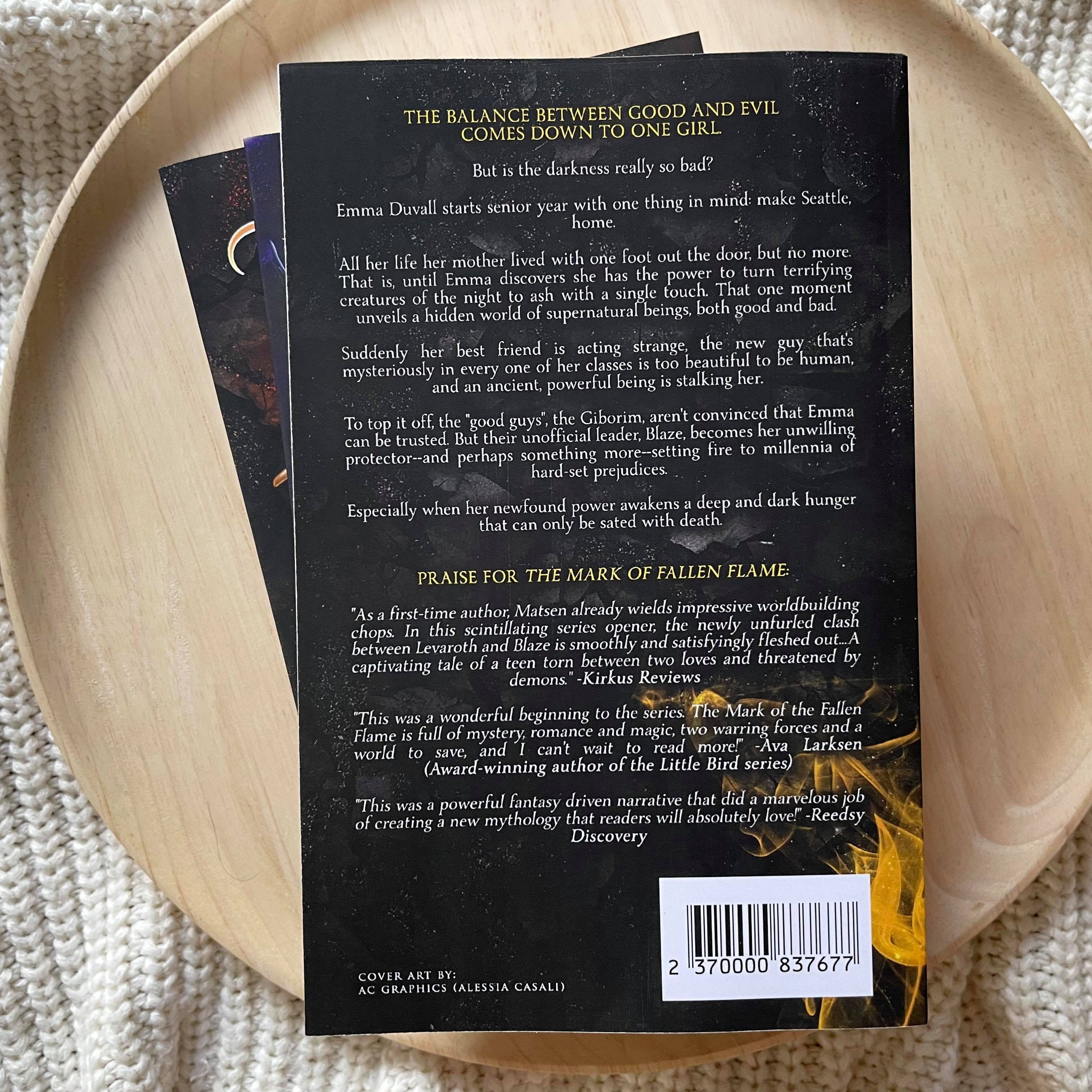 Weapon of Fire and Ash series by Brittany Matsen