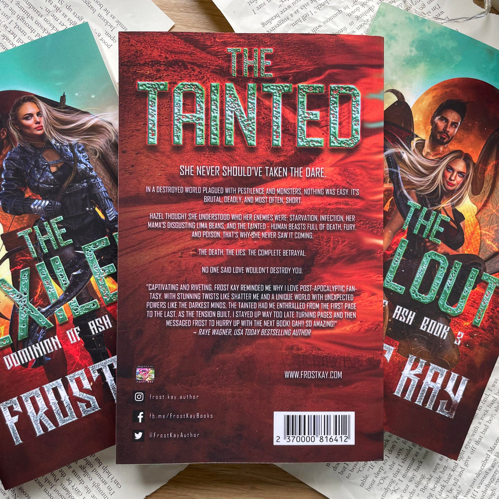 Dominion of Ash series by Frost Kay