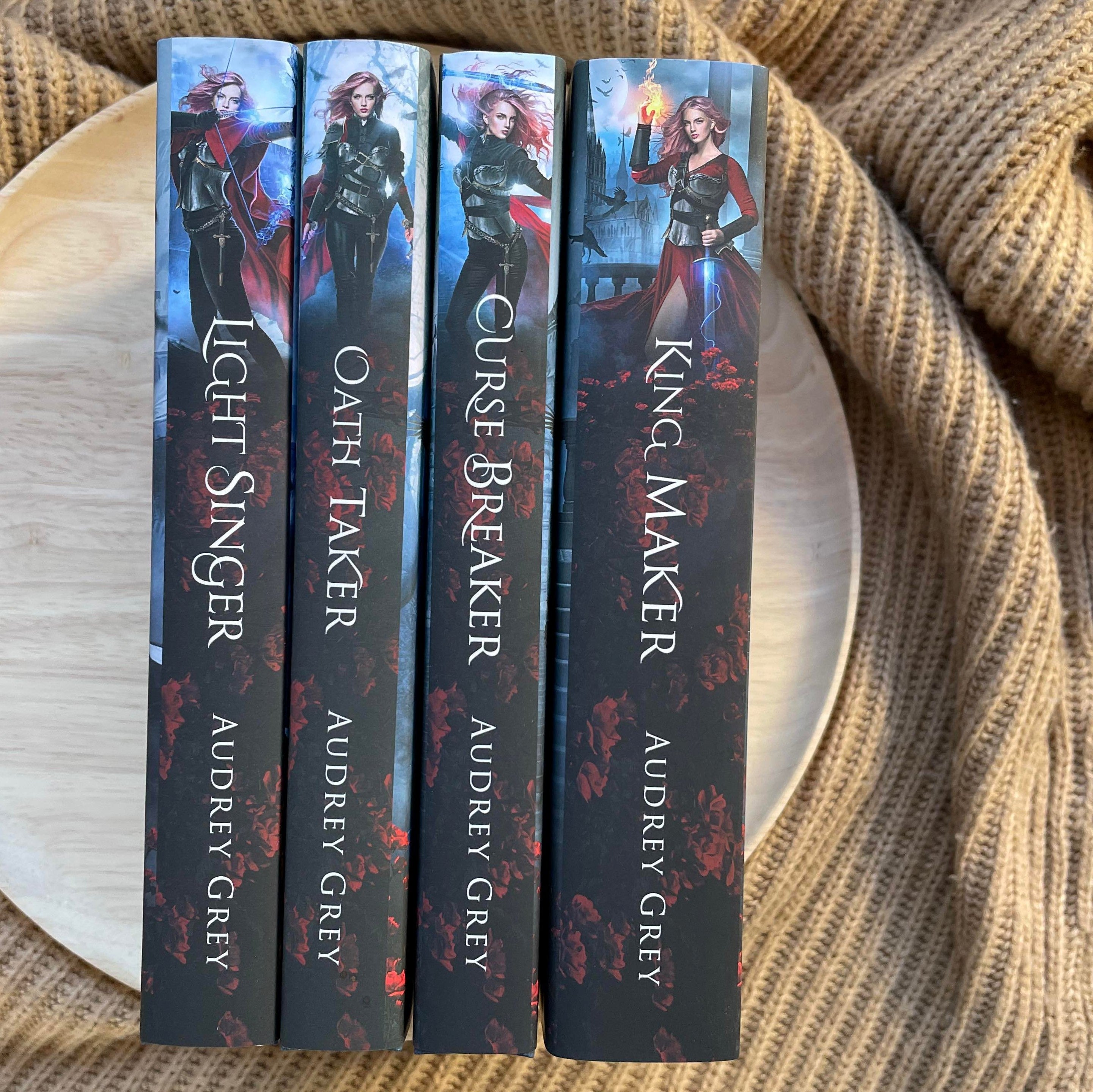 Kingdom of Runes series (Hardcovers) by Audrey Grey