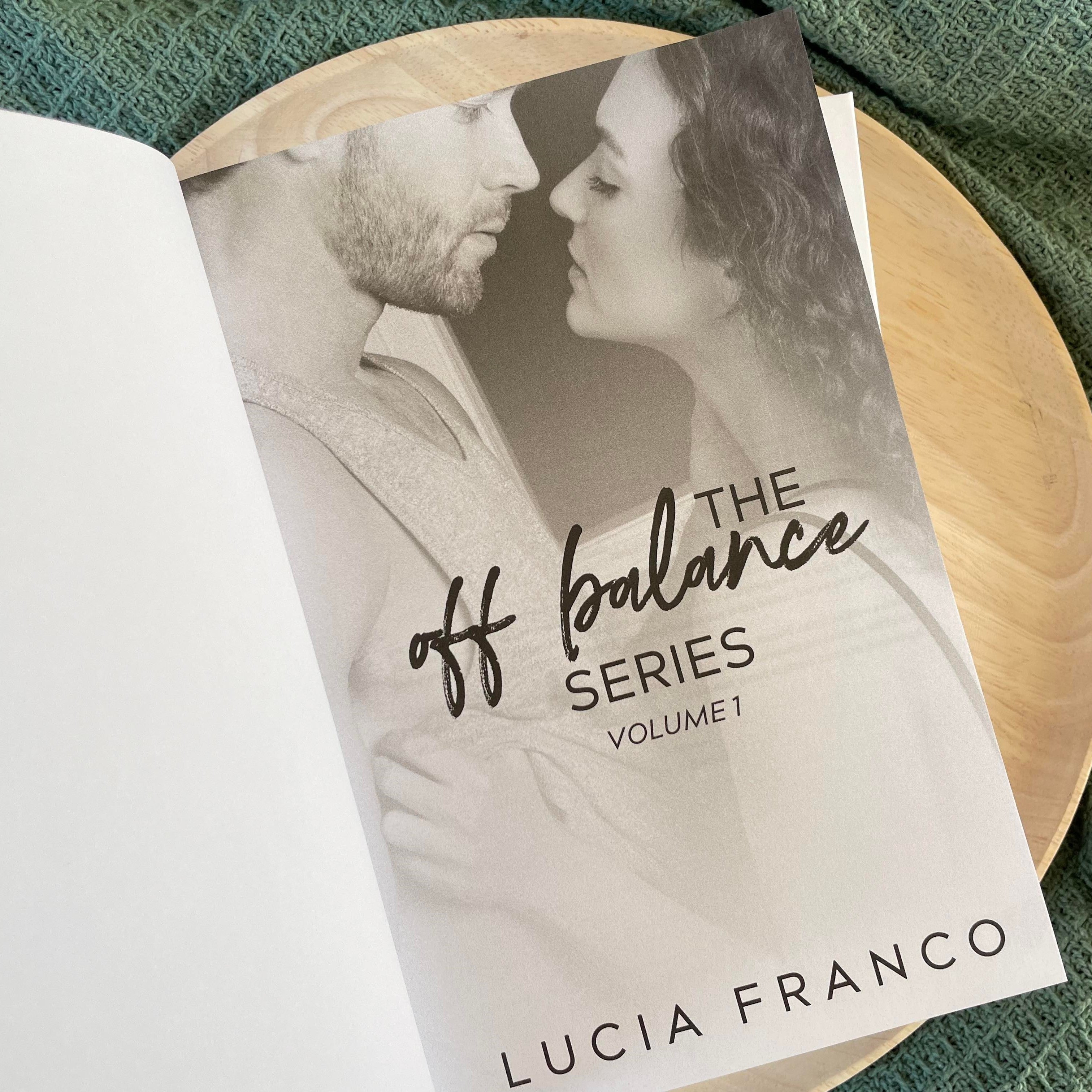 Off Balance series: HARDCOVERS by Lucia Franco