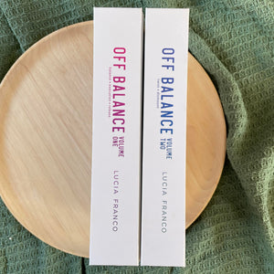 Off Balance series: HARDCOVERS by Lucia Franco
