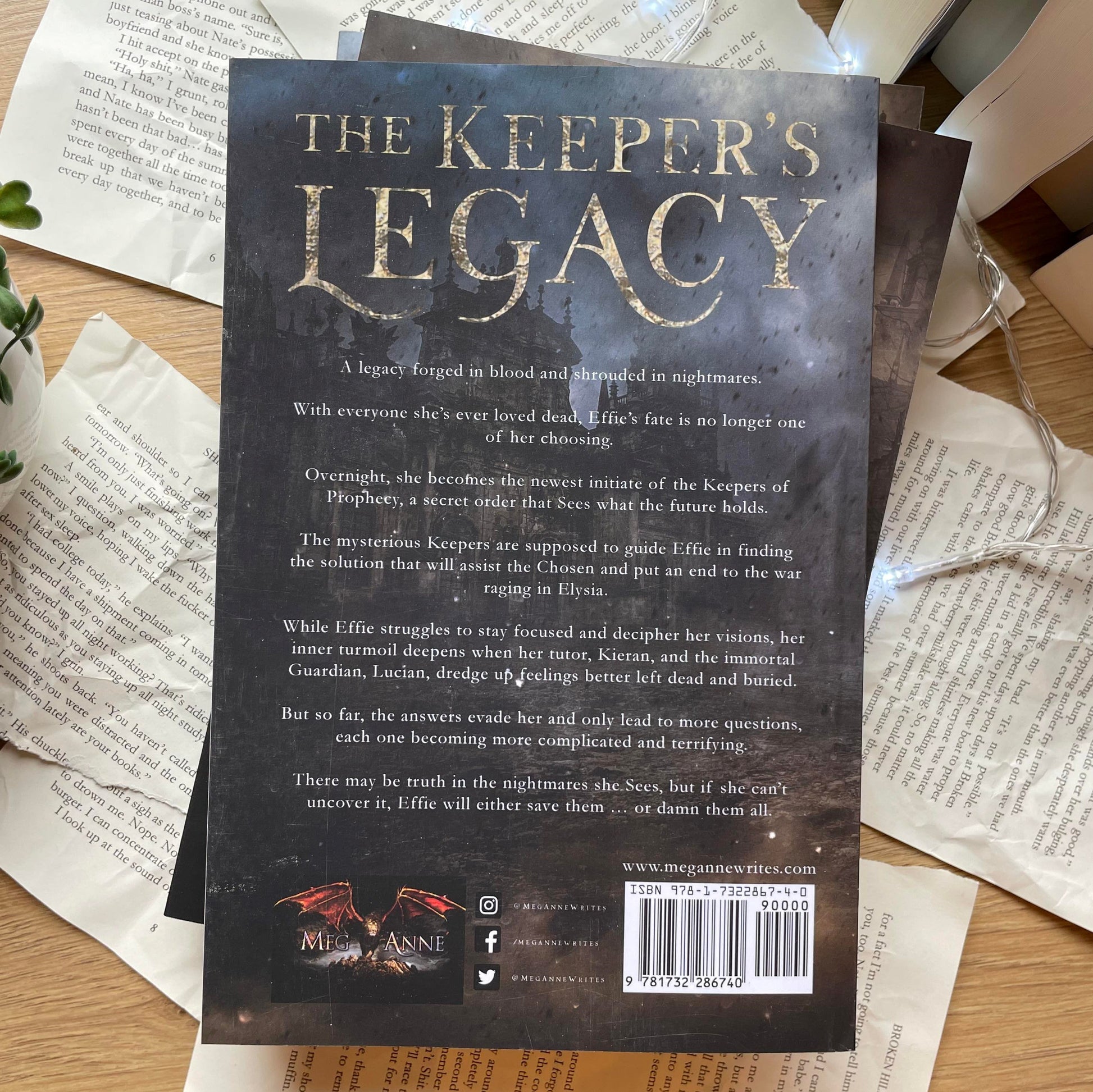 The Keepers series by Meg Anne