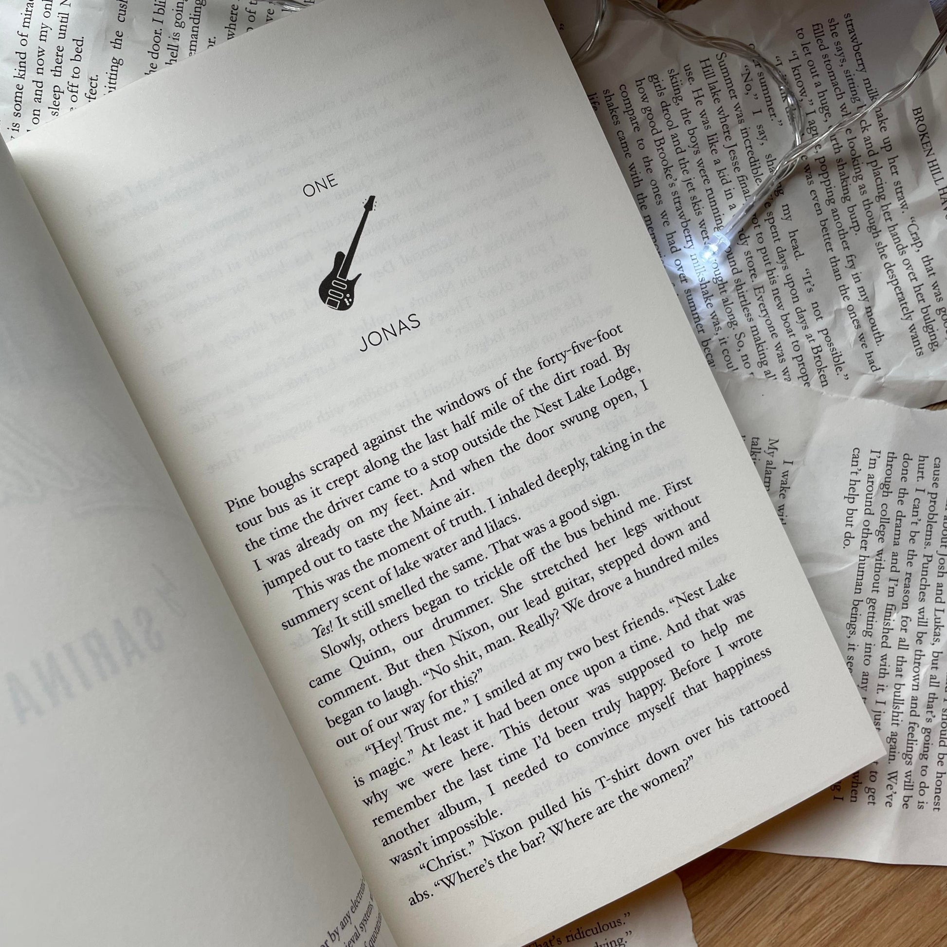 Hush Note by Sarina Bowen