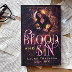 Load image into Gallery viewer, Blood and Sin by Laura Thalassa &amp; Dan Rix
