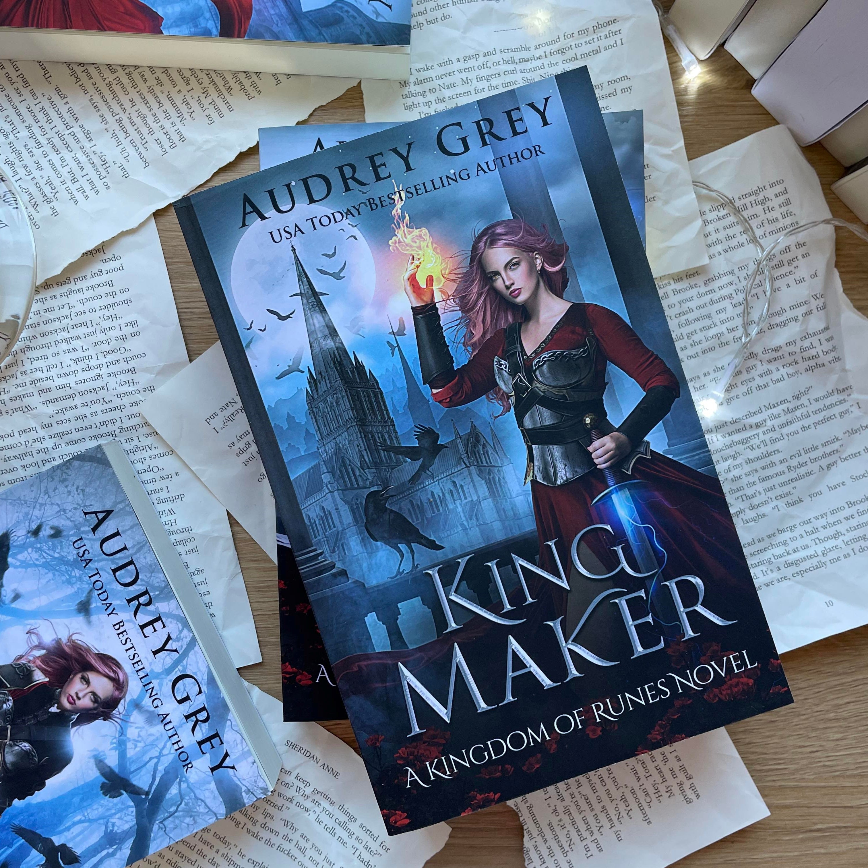 Kingdom of Runes series by Audrey Grey