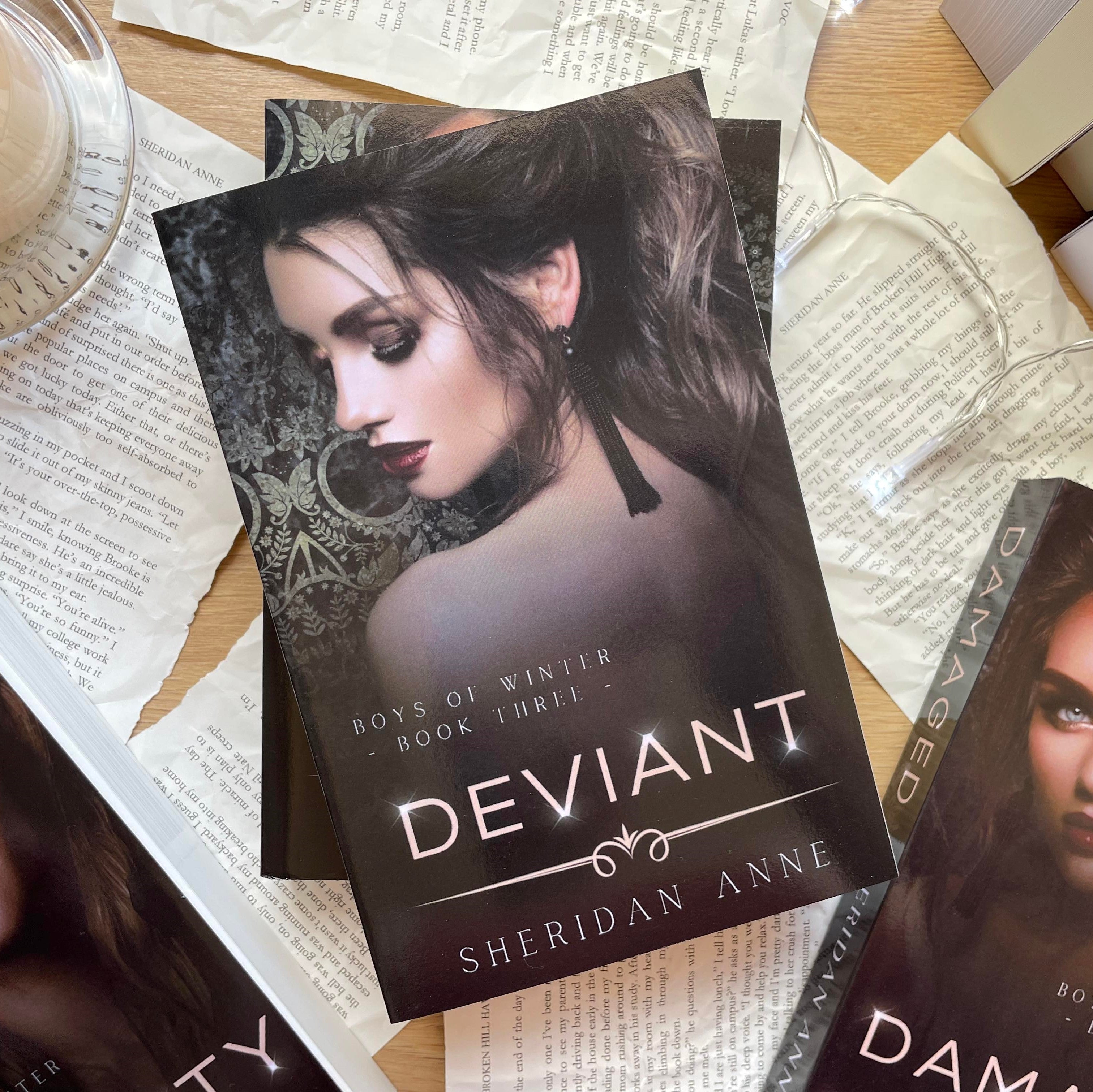 Boys of Winter series by Sheridan Anne