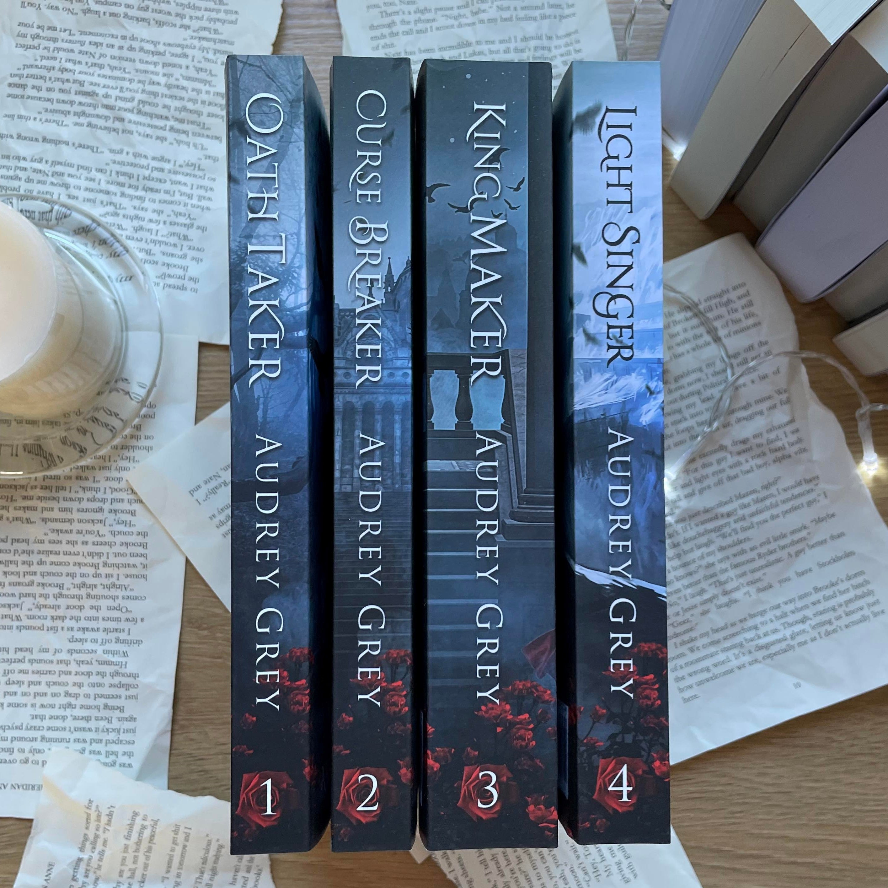 Kingdom of Runes series by Audrey Grey