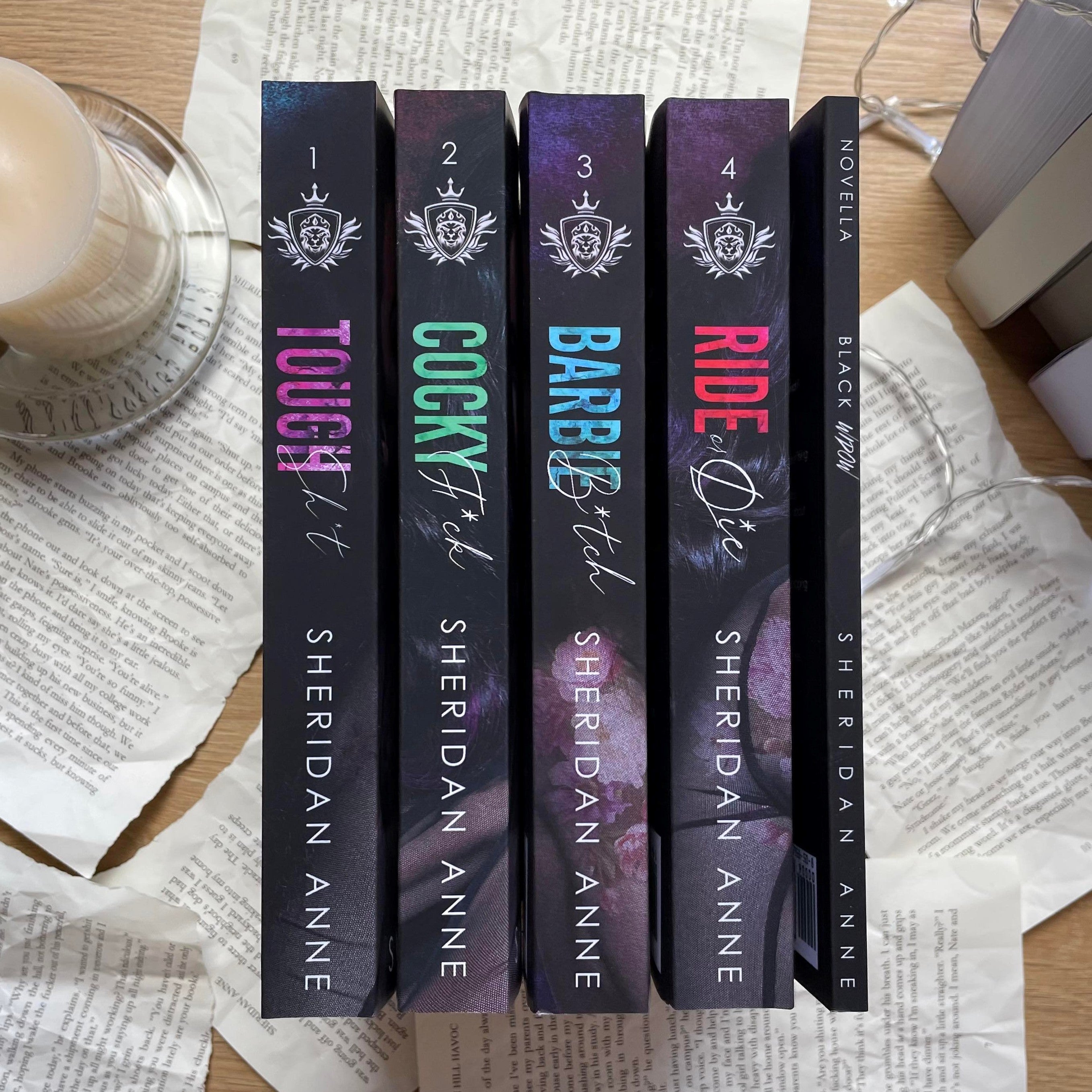 Rejects Paradise series by Sheridan Anne