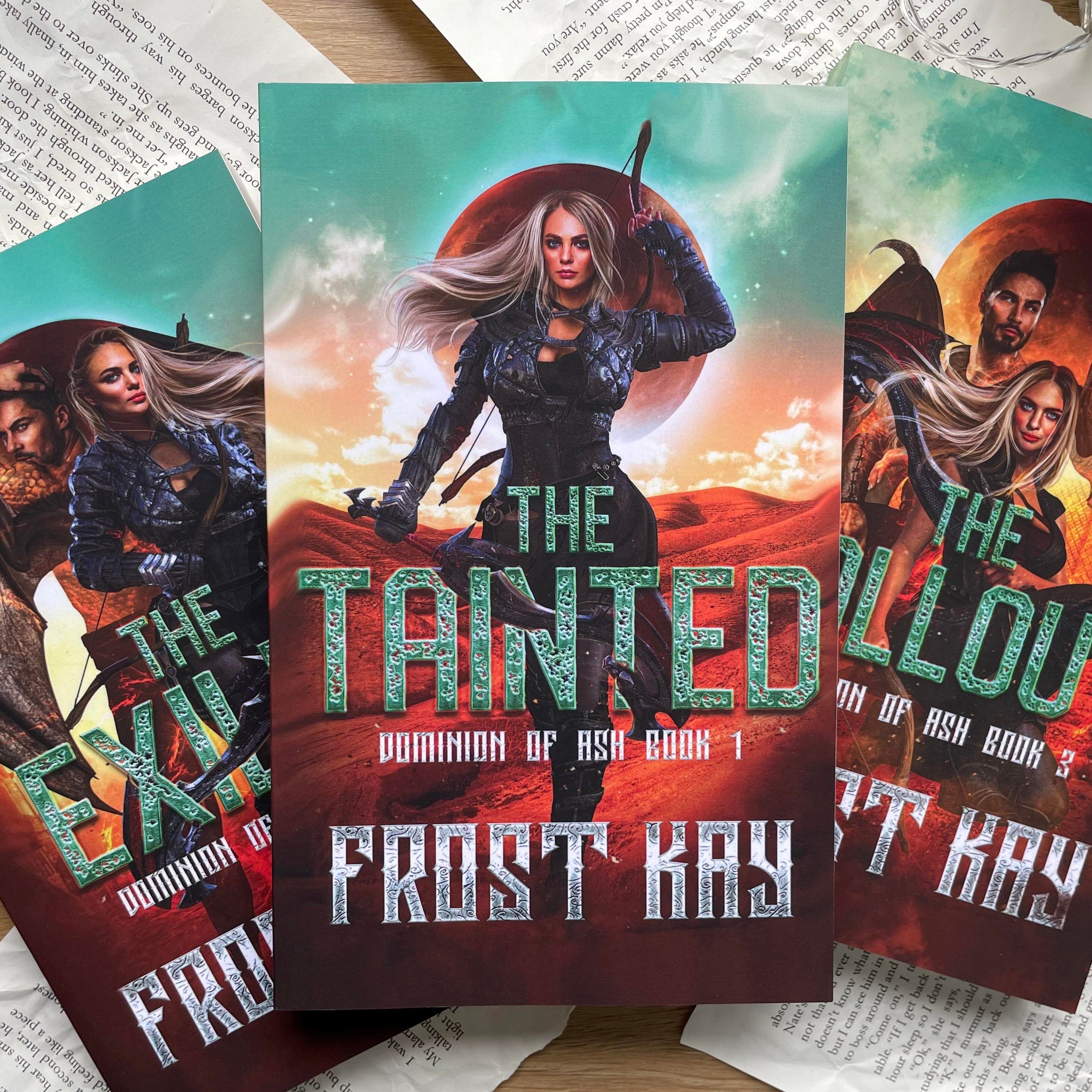 Dominion of Ash series by Frost Kay