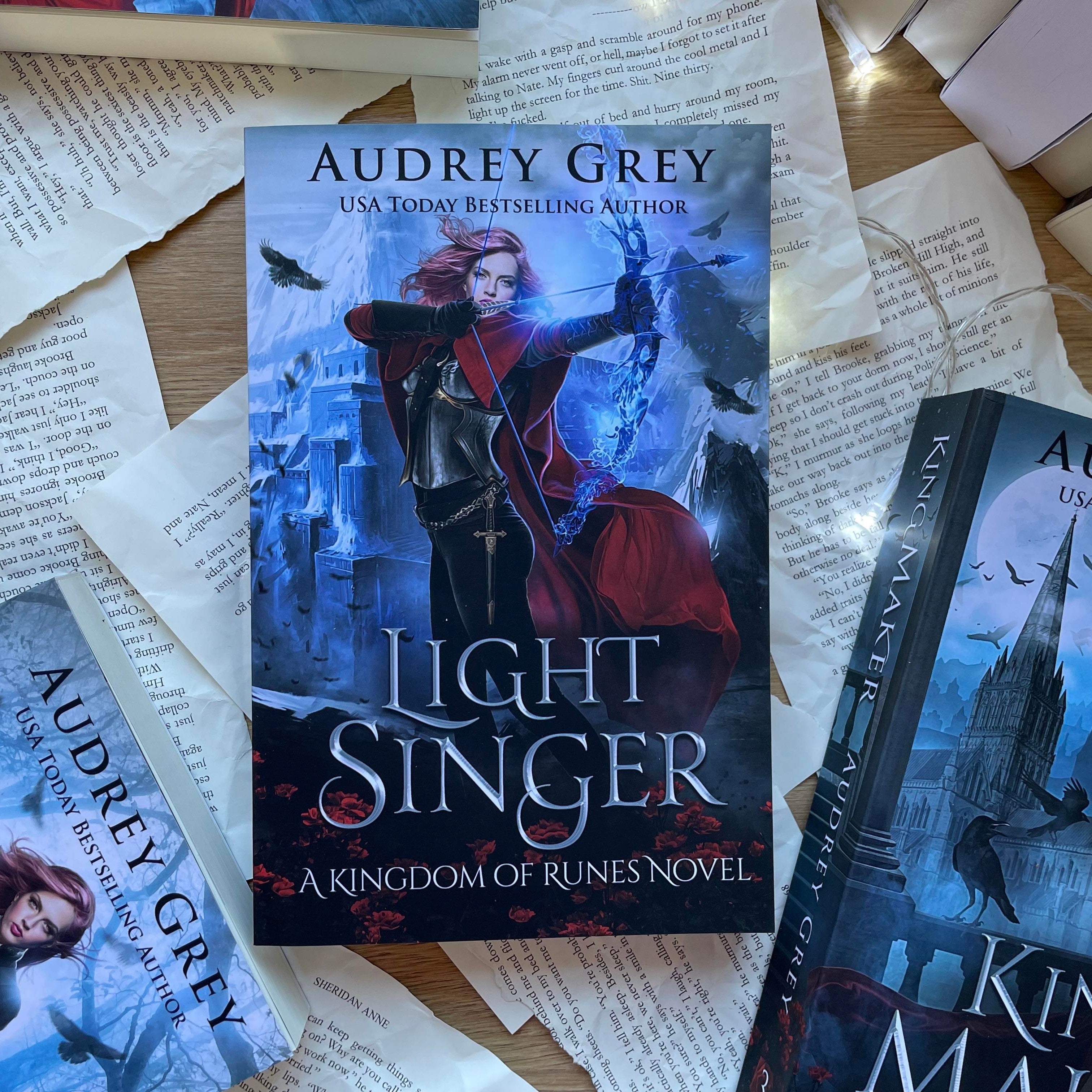 Kingdom of Runes series by Audrey Grey