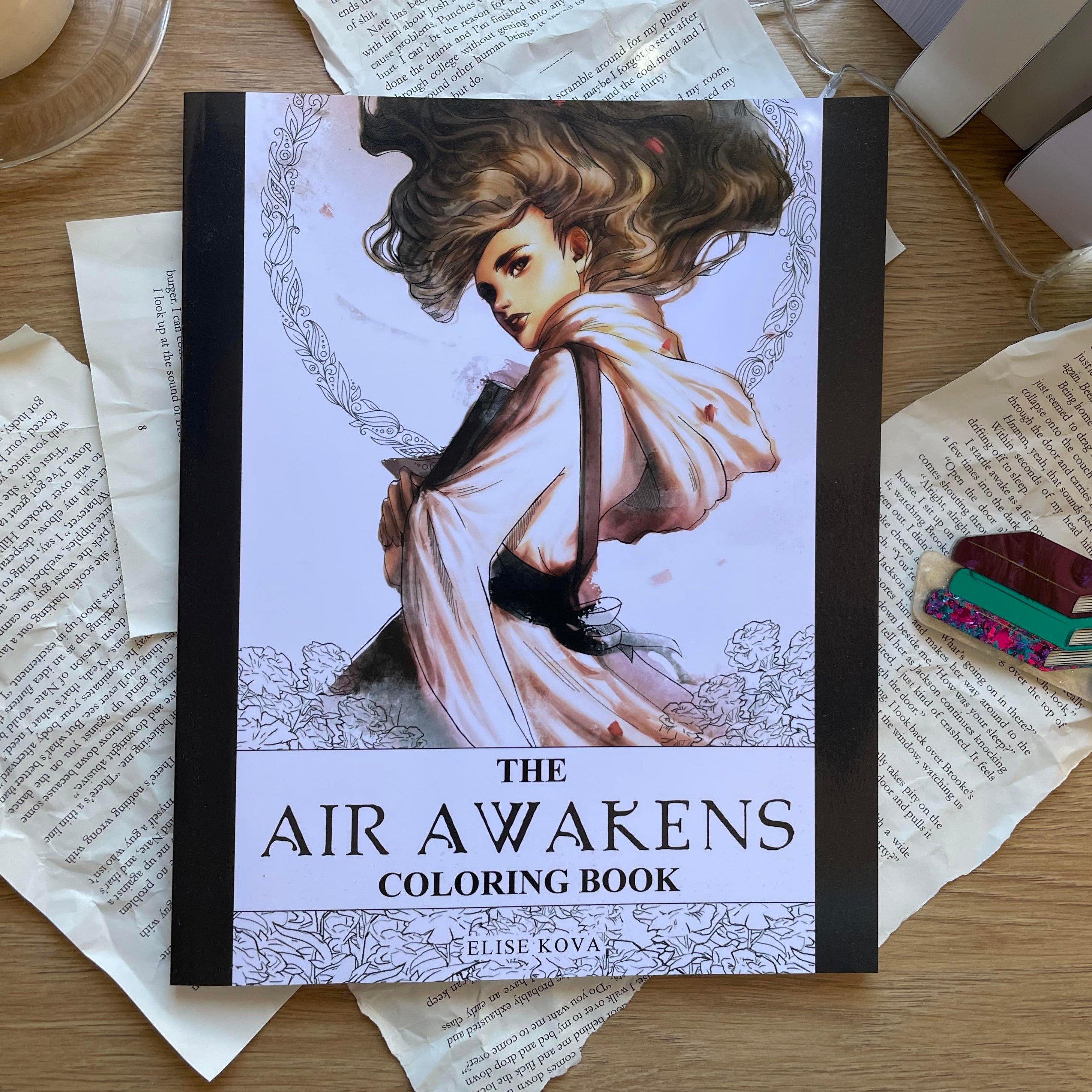 The Air Awakens Colouring Book