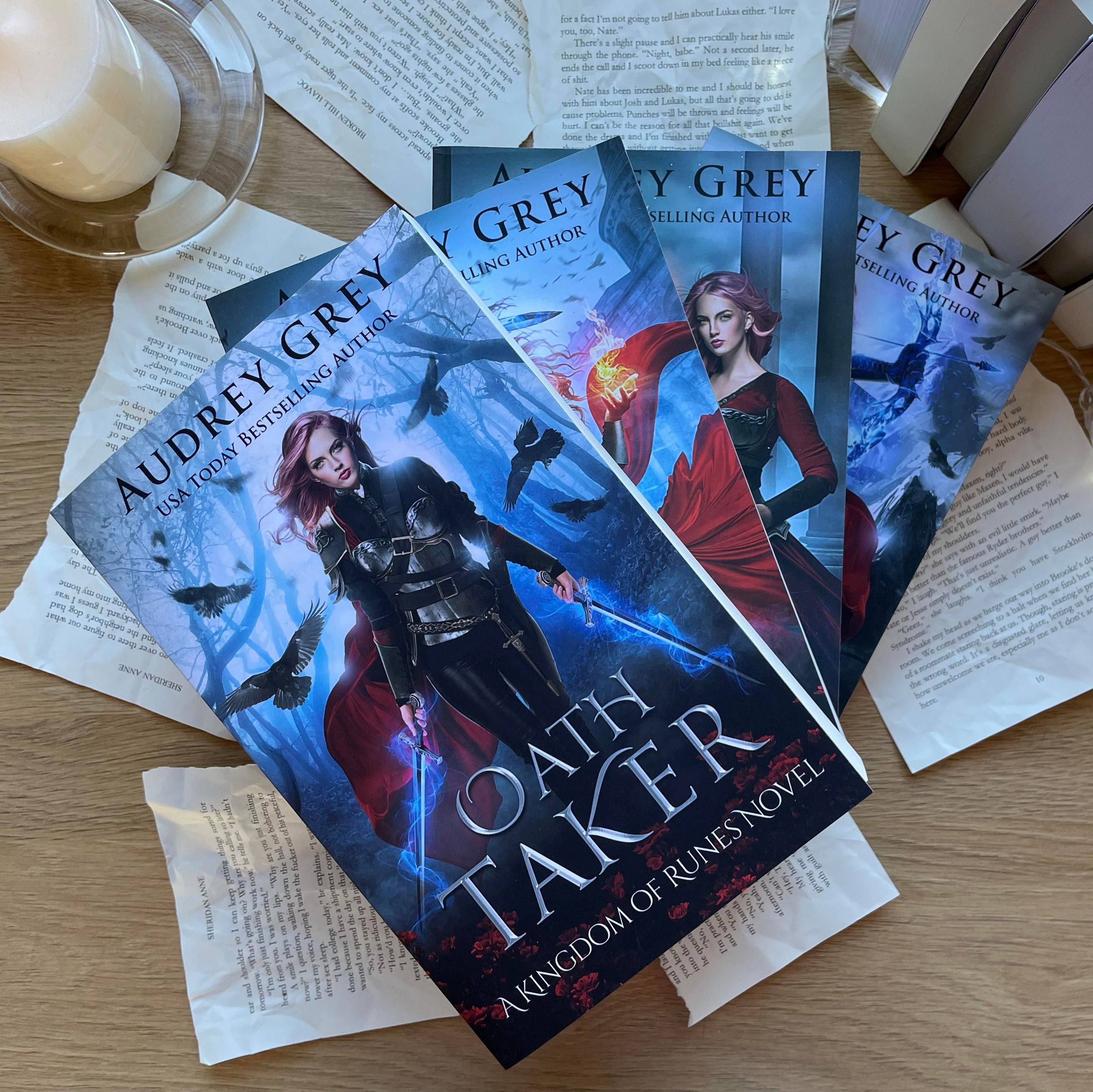 Kingdom of Runes series by Audrey Grey