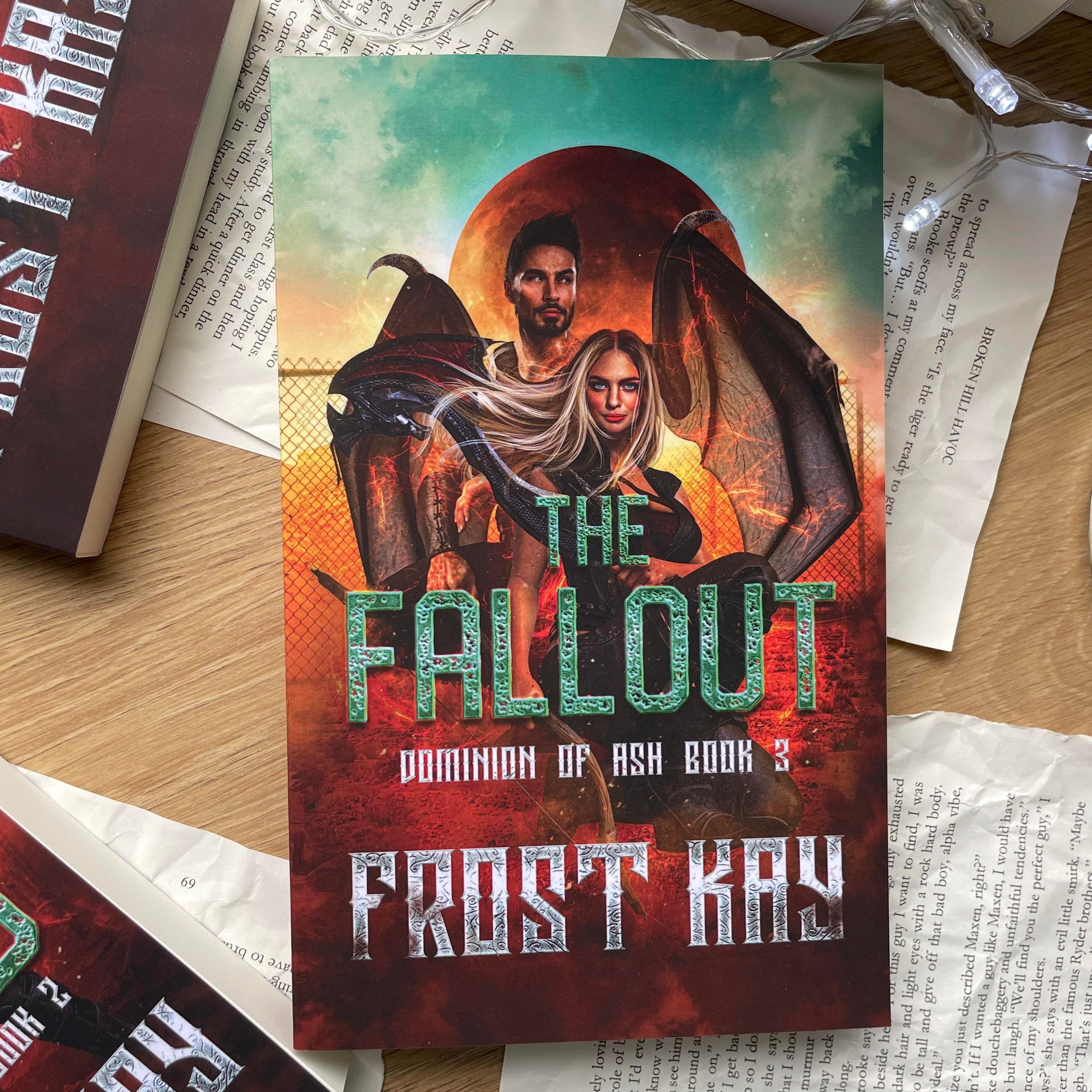 Dominion of Ash series by Frost Kay