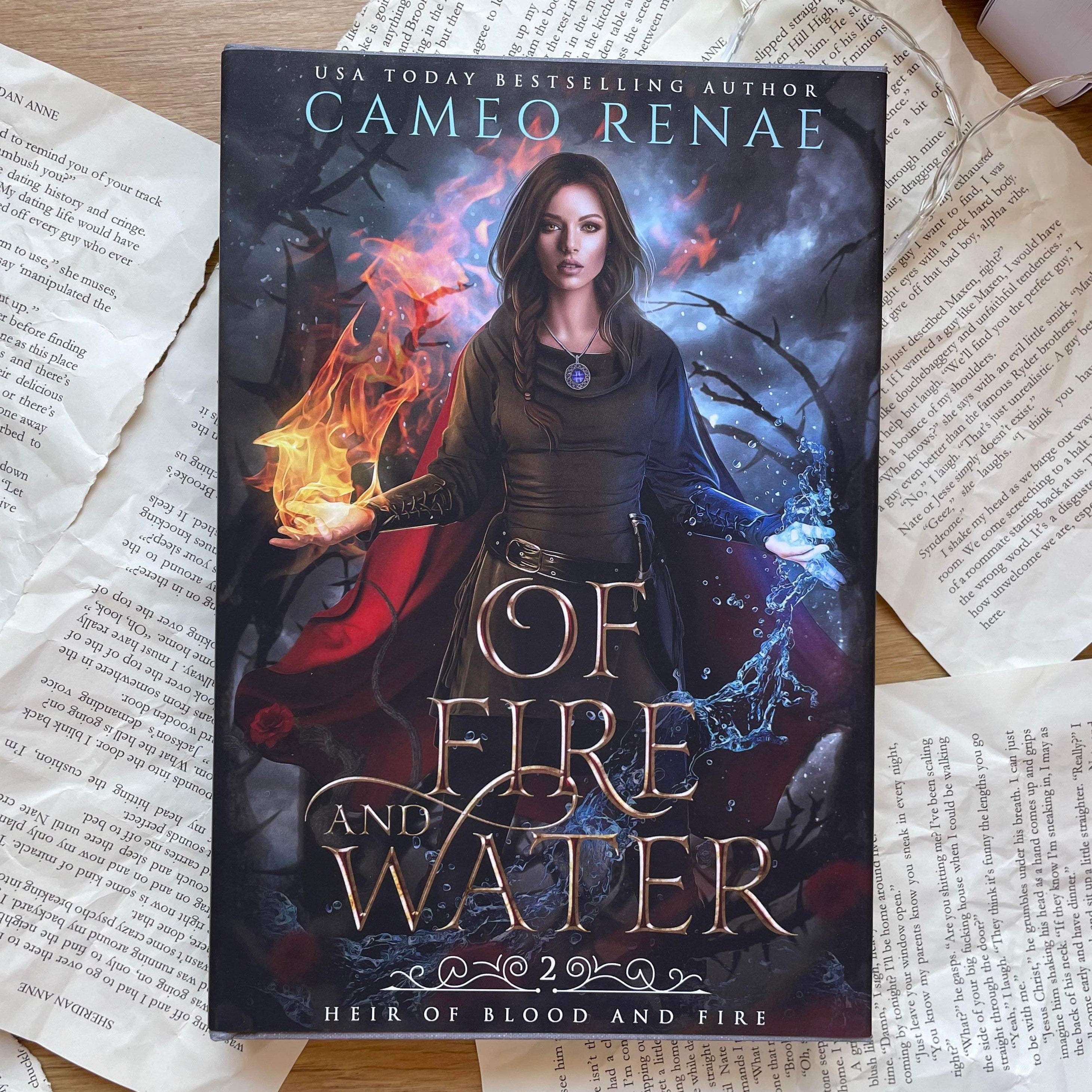 Heir of Blood and Fire series: HARDCOVERS by Cameo Renae