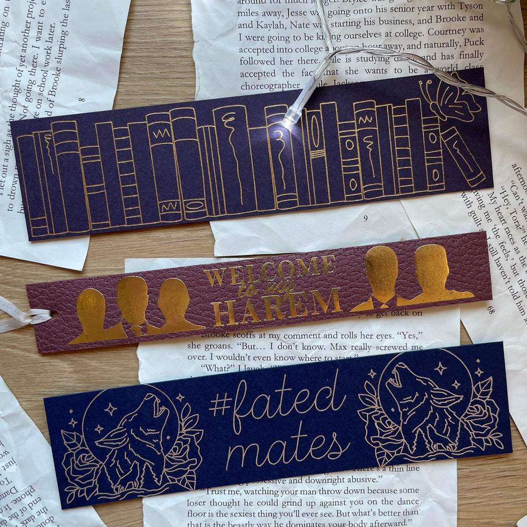 Foil Bookmarks by The Enchanted Bookstore