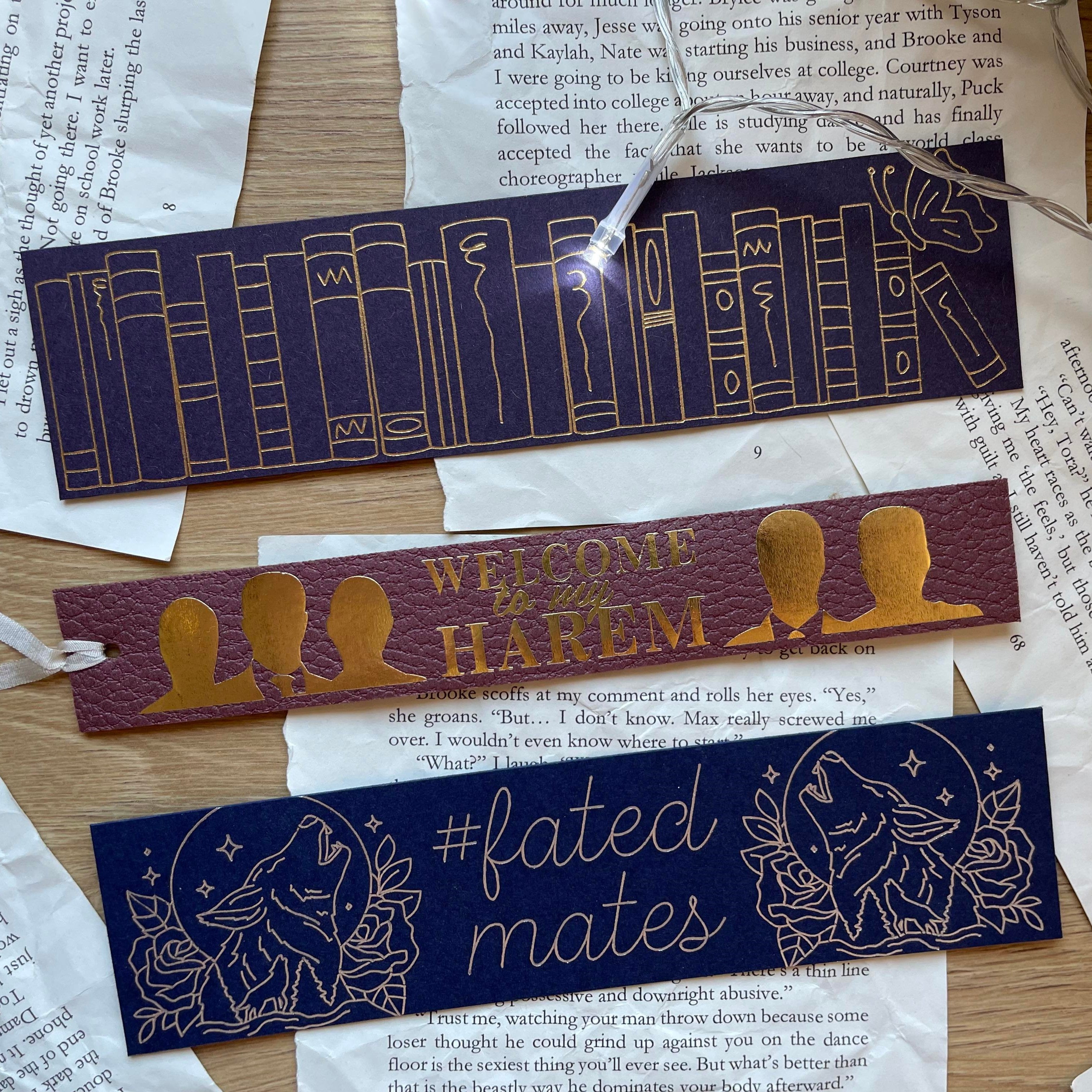 Foil Bookmarks by The Enchanted Bookstore