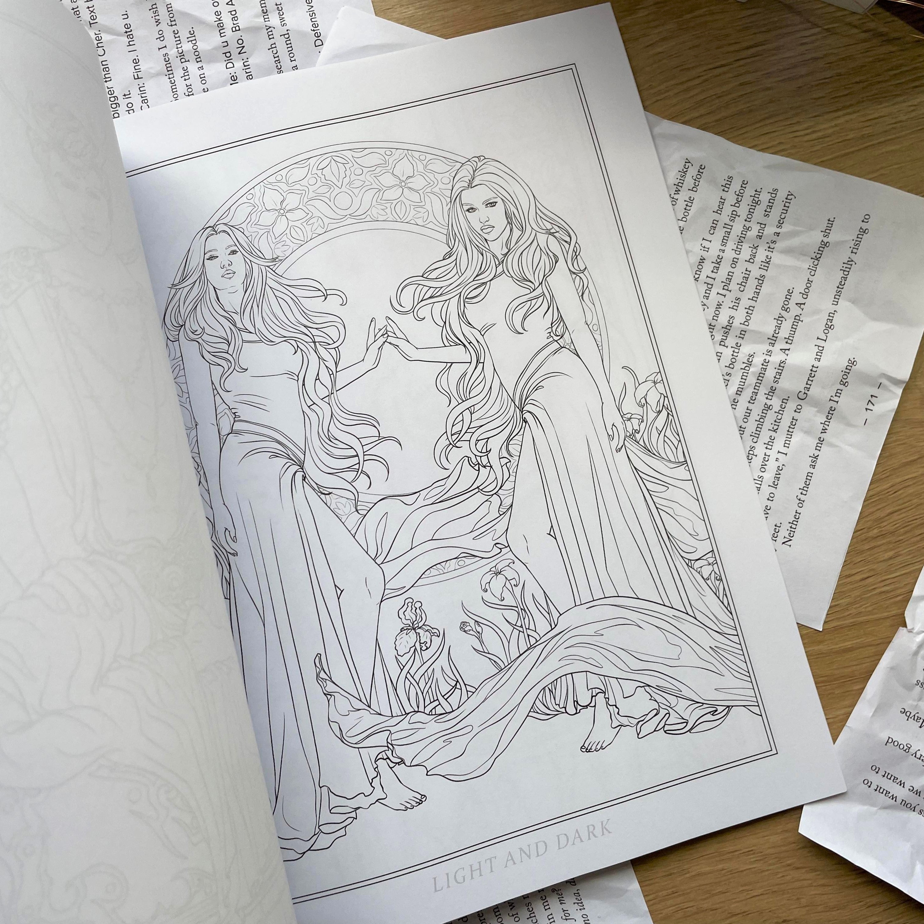 Wild Magic - Witches and Wizards Colouring Book by Selina Fenech
