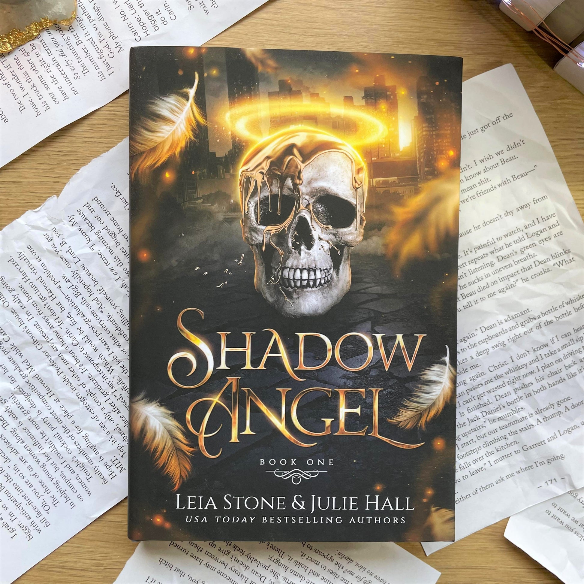 Shadow Angel: Hardcovers by Julie Hall & Leia Stone