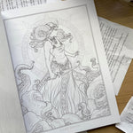 Load image into Gallery viewer, Dark Fantasy Colouring Book by Selina Fenech
