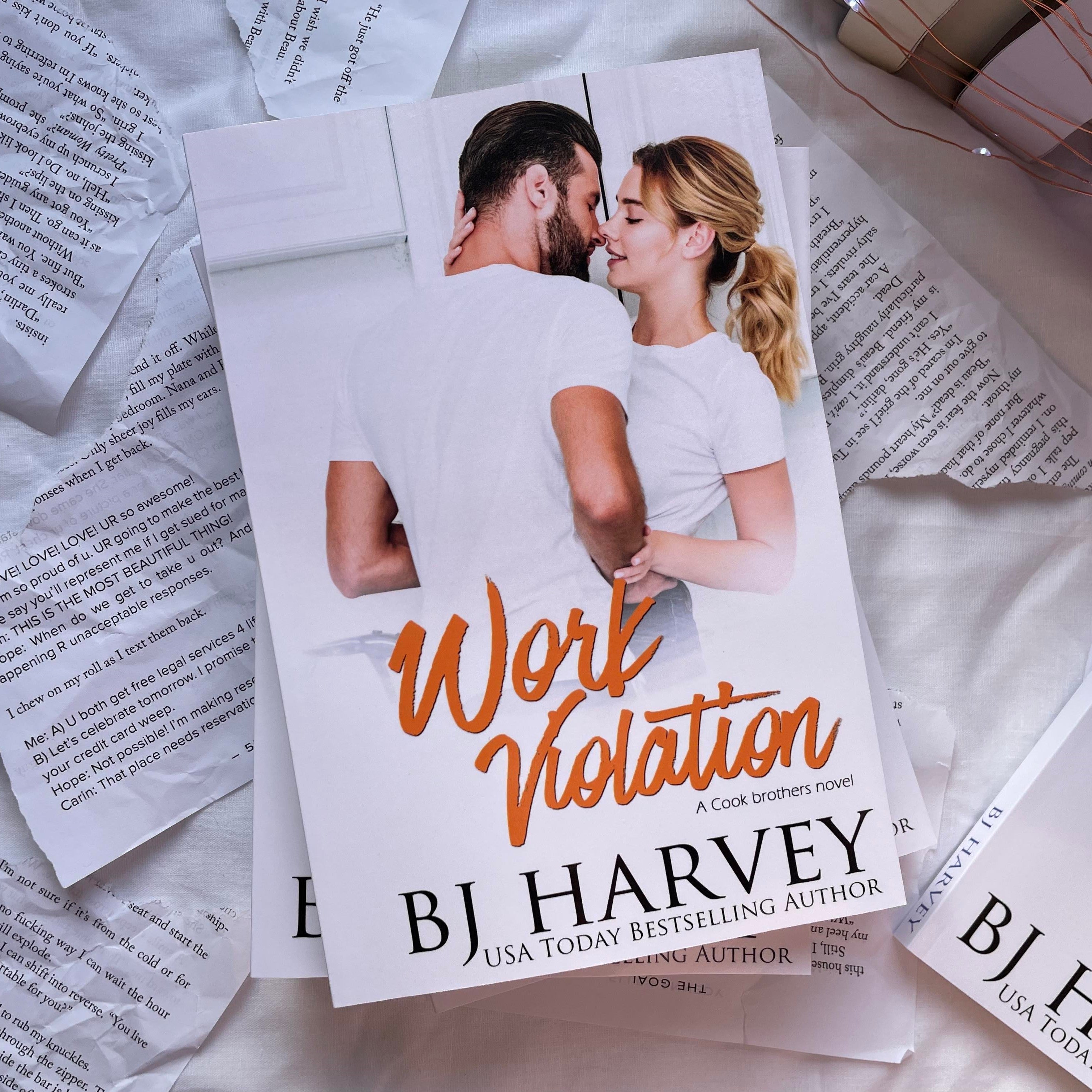 Cook Brothers series by BJ Harvey