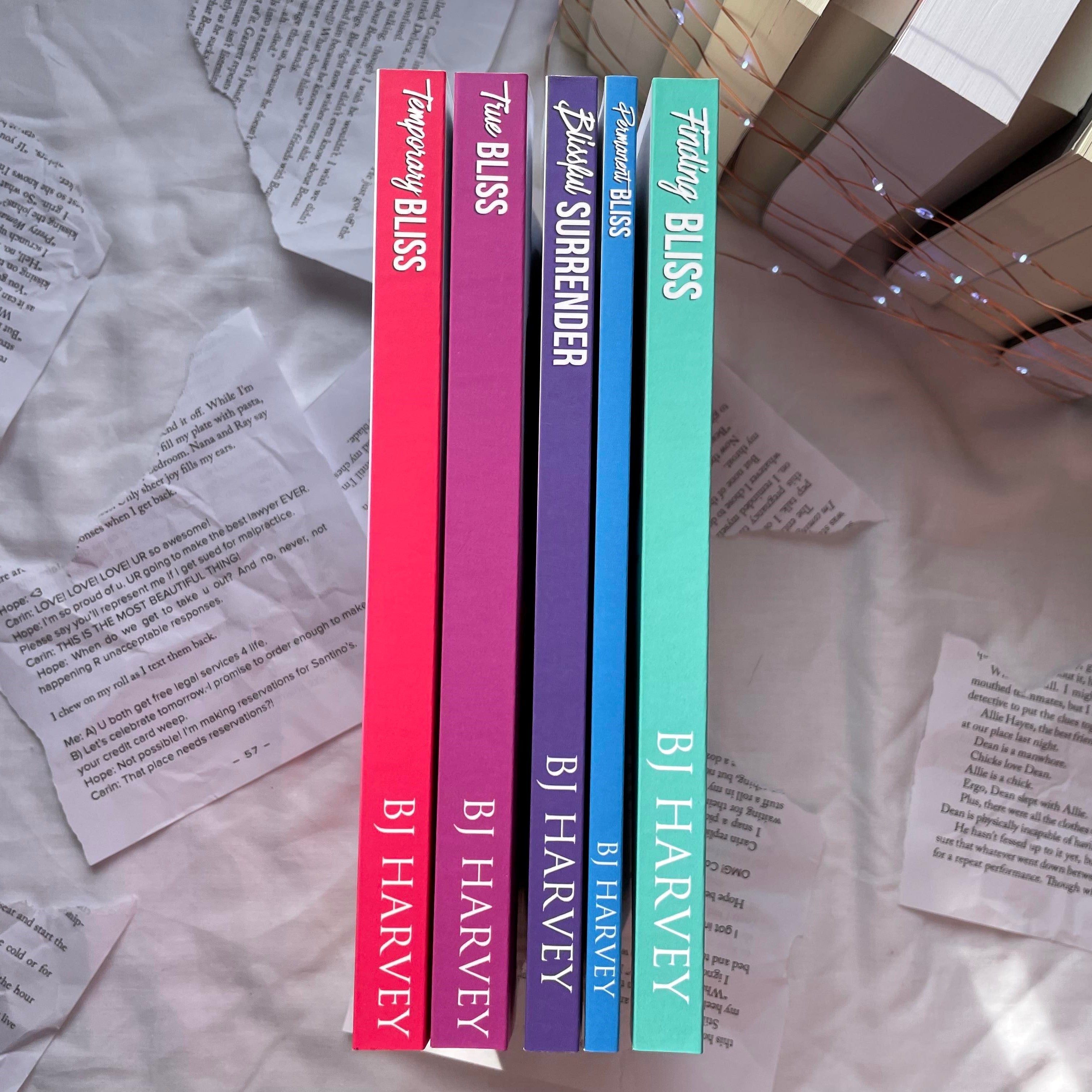 Bliss series by BJ Harvey