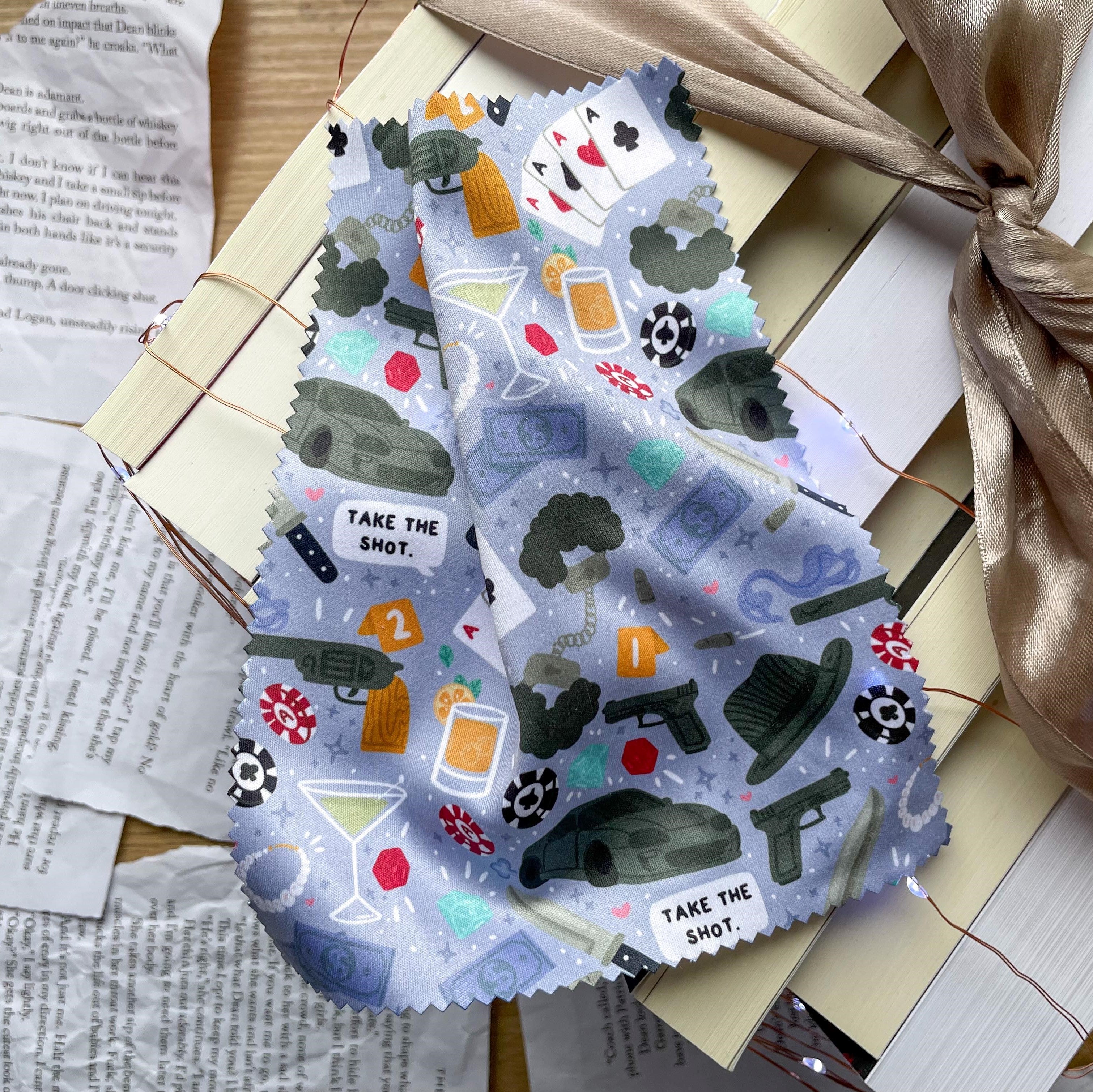 Dark Romance - Glasses Cloth by Keeper of the Suns